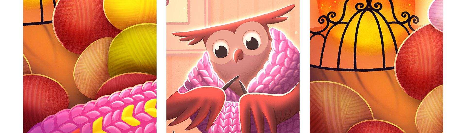 The owl who knits — Изображение №3 — Иллюстрация, Графика на Dprofile