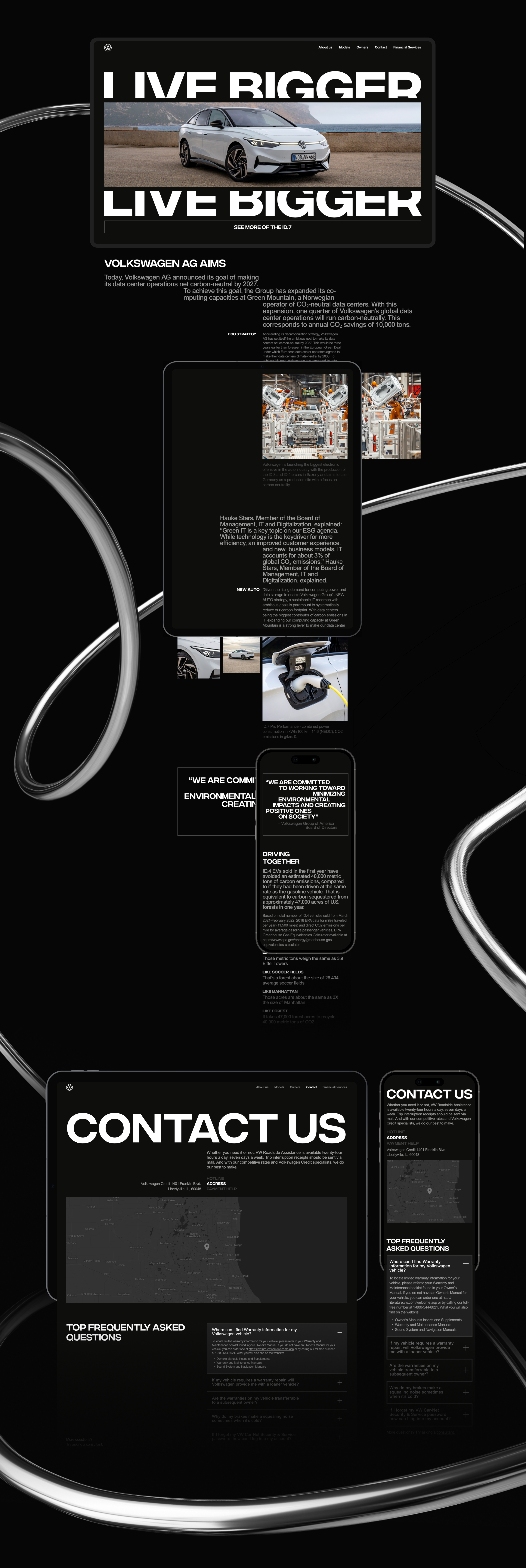Volkswagen — Изображение №12 — Интерфейсы на Dprofile