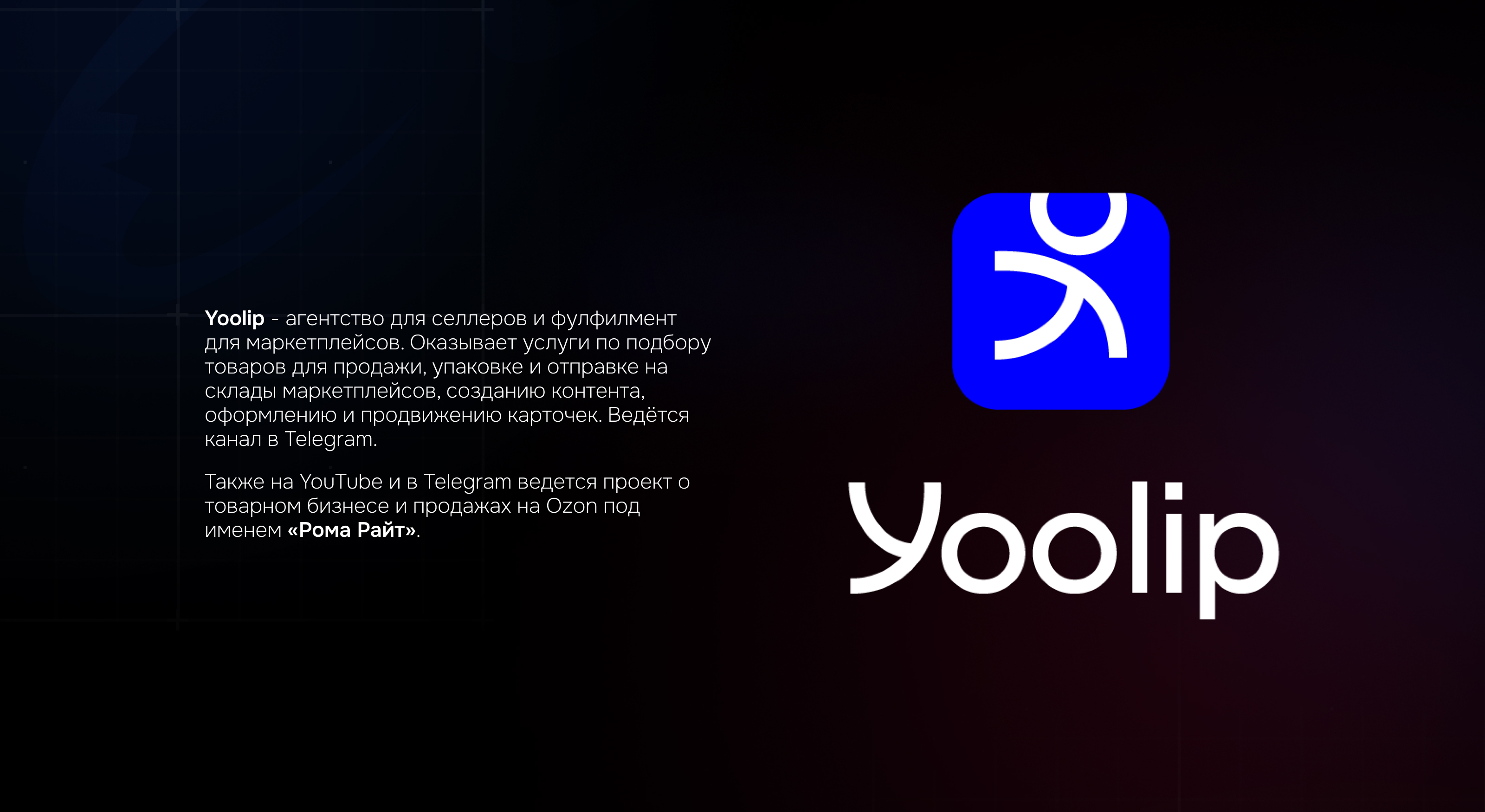 Makeunion & Yoolip & Рома Райт — Изображение №3 — Графика, Маркетинг на Dprofile