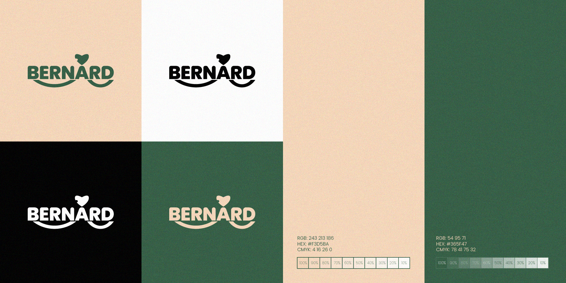 Bernard | Фирменный стиль — Изображение №4 — Брендинг, Графика на Dprofile
