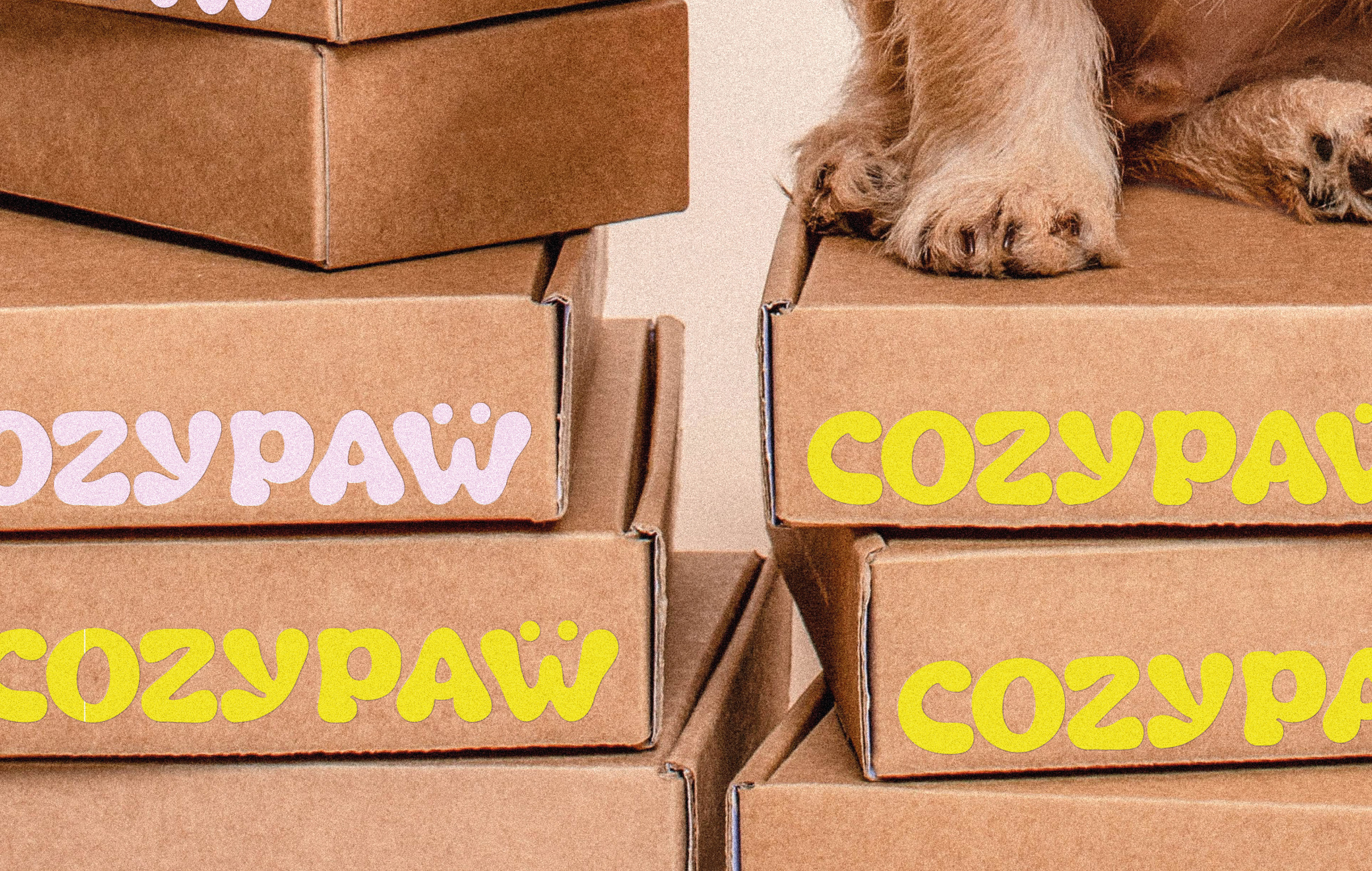 COZYPAW | Логотип, брендинг зоомагазина — Изображение №4 — Брендинг, Графика на Dprofile