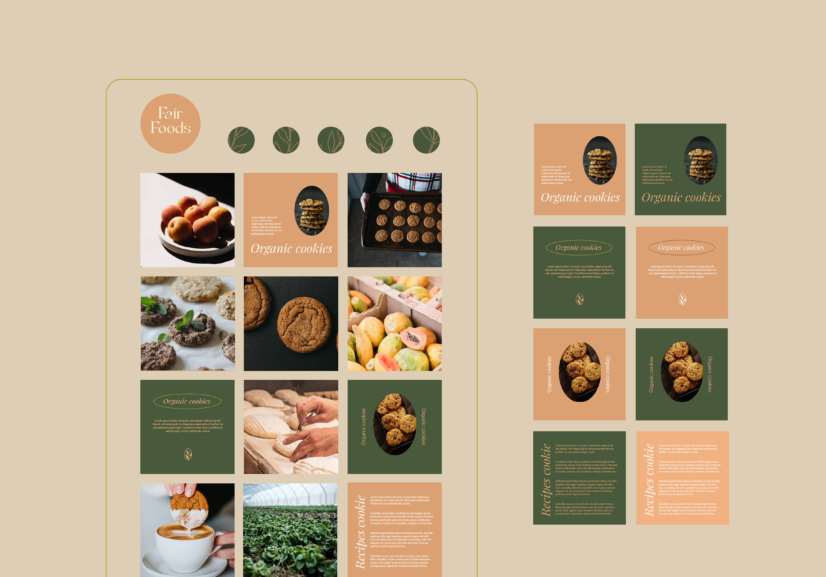 Fair Foods | Айдентика для бренда эко-выпечки — Изображение №10 — Брендинг, Графика на Dprofile