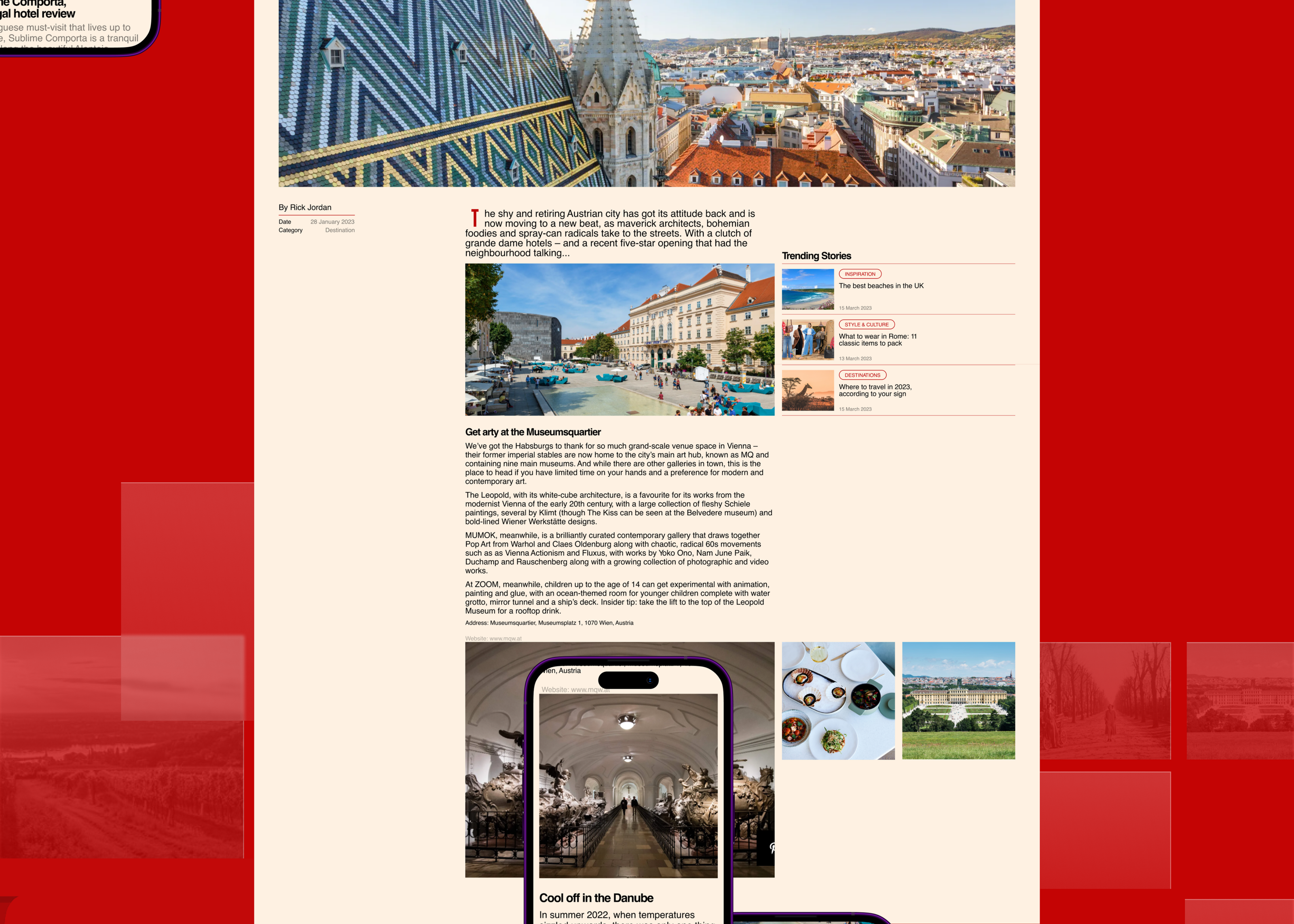 Conde Nast Traveller | news website redesign — Изображение №6 — Интерфейсы на Dprofile