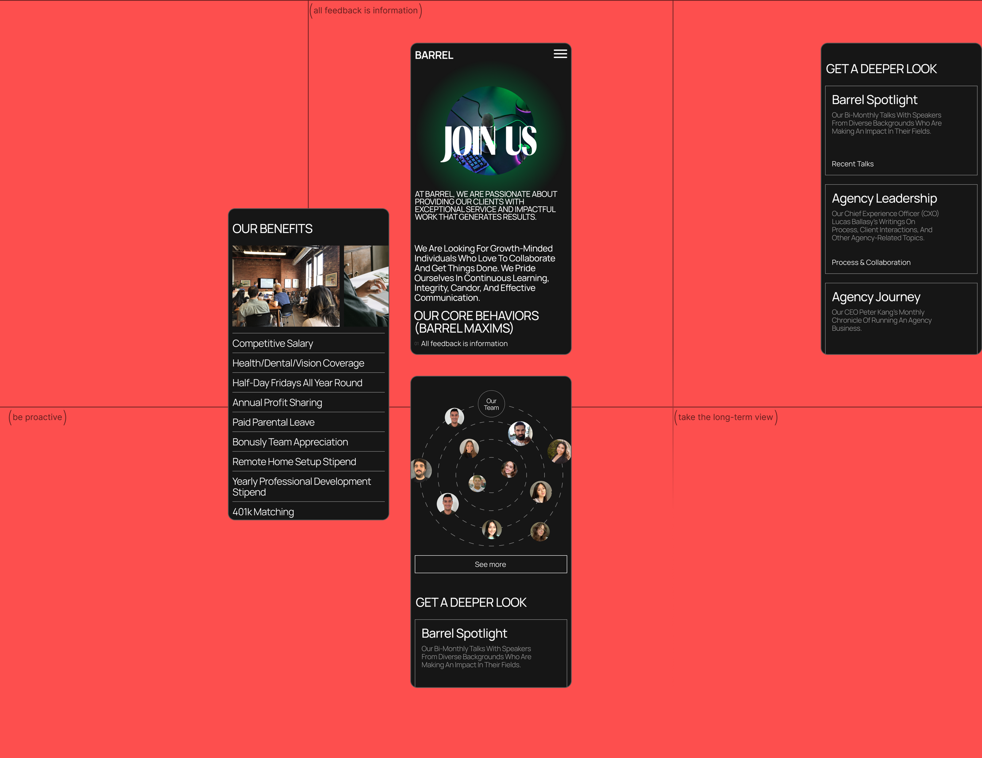 Barrel | studio redesign concept — Изображение №10 — Интерфейсы на Dprofile
