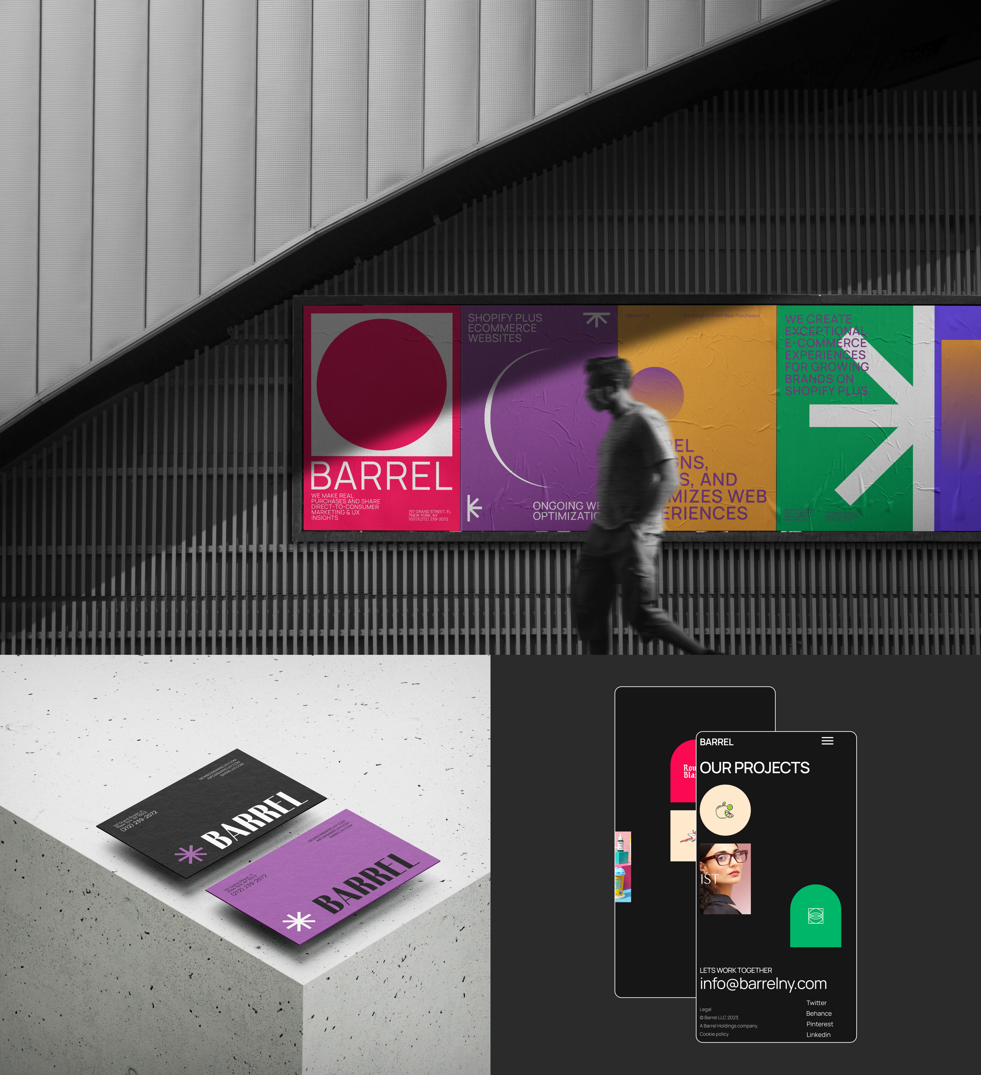 Barrel | studio redesign concept — Изображение №7 — Интерфейсы на Dprofile