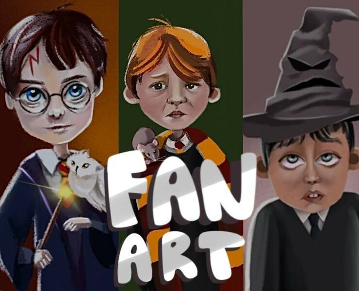 Фанарт Гарри Поттер — Иллюстрация, Анимация на Dprofile