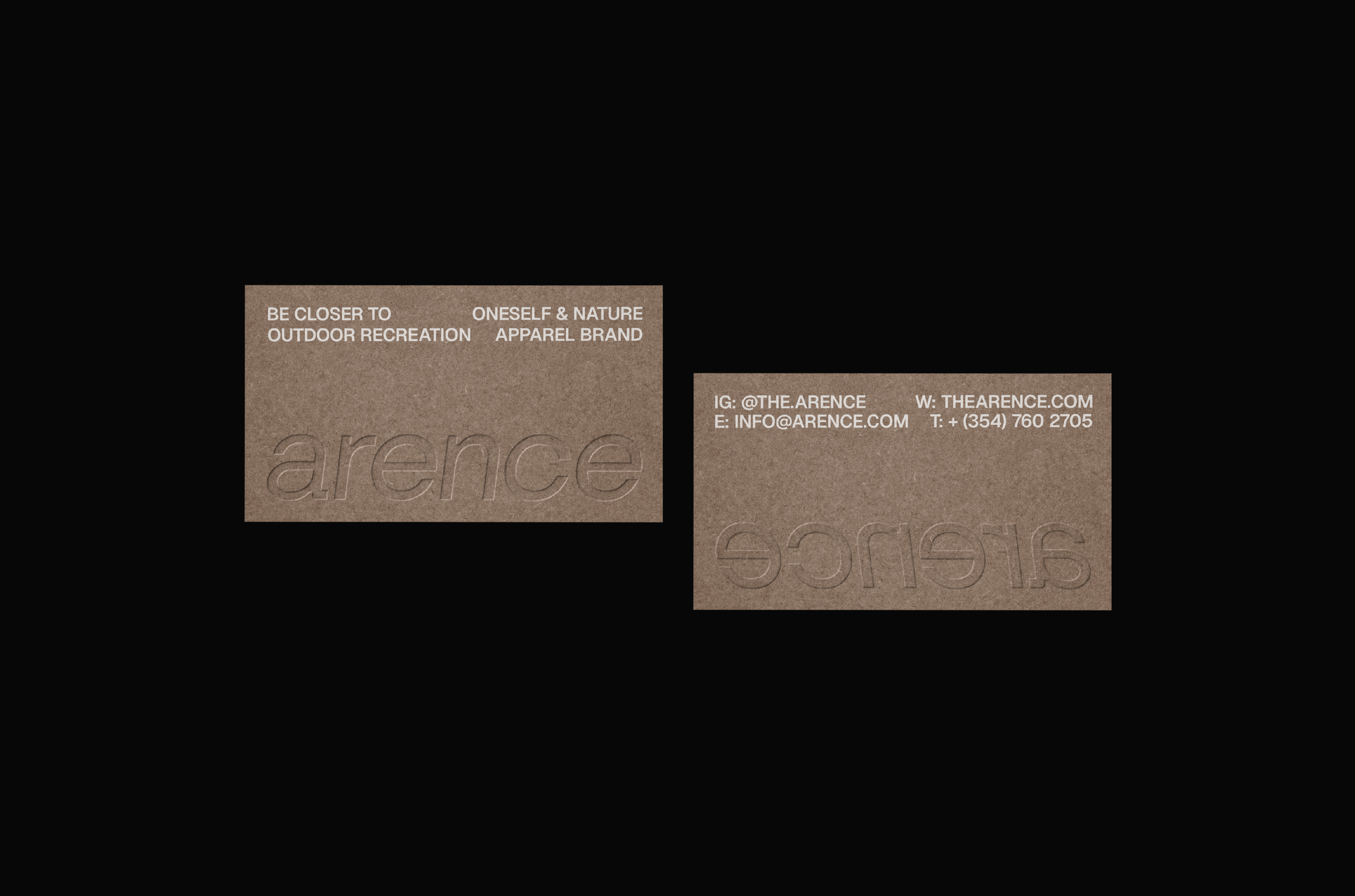 Arence | Apparel brand — Изображение №3 — Брендинг на Dprofile