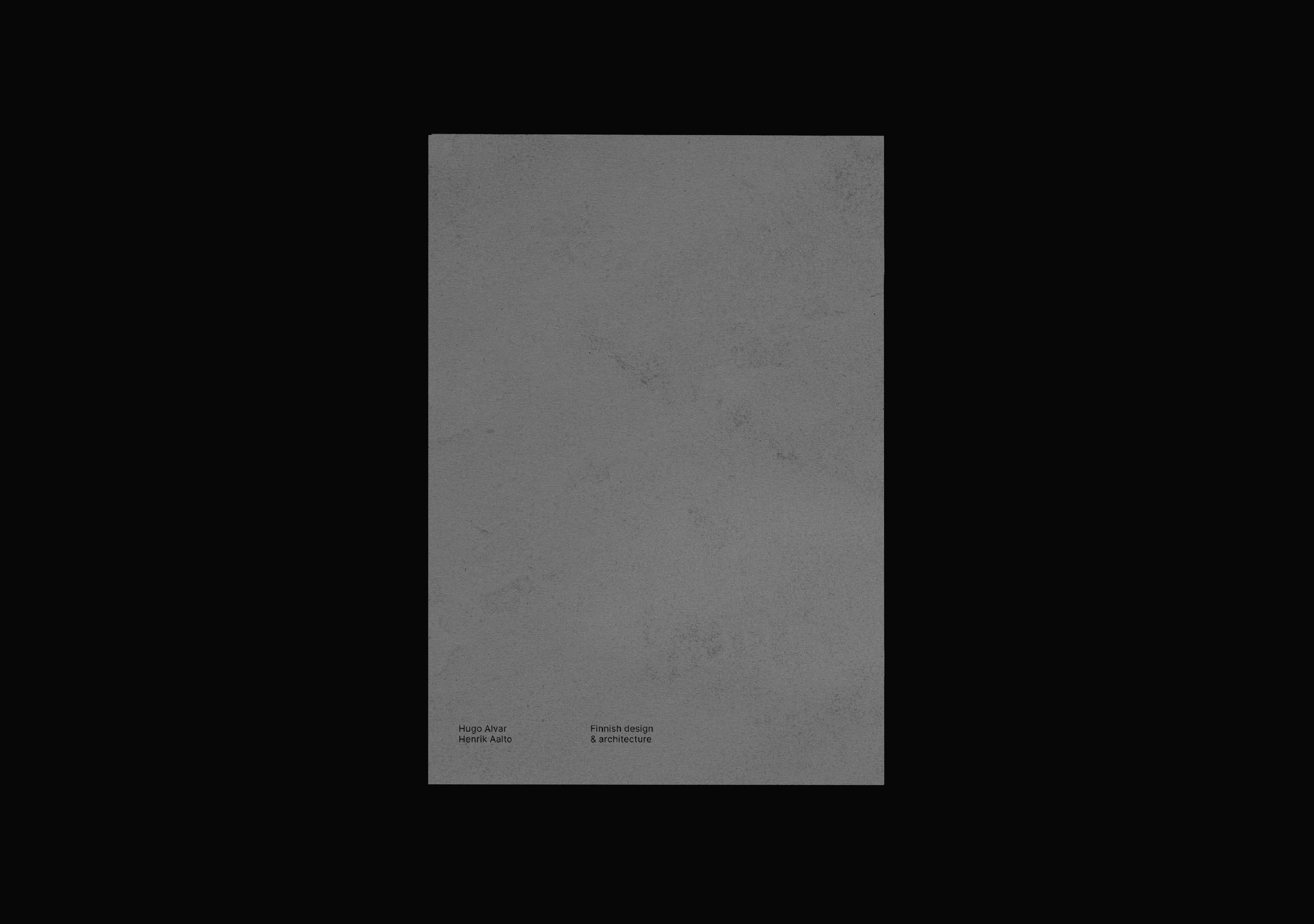 Alvar Aalto | Editorial design — Изображение №12 — Графика на Dprofile
