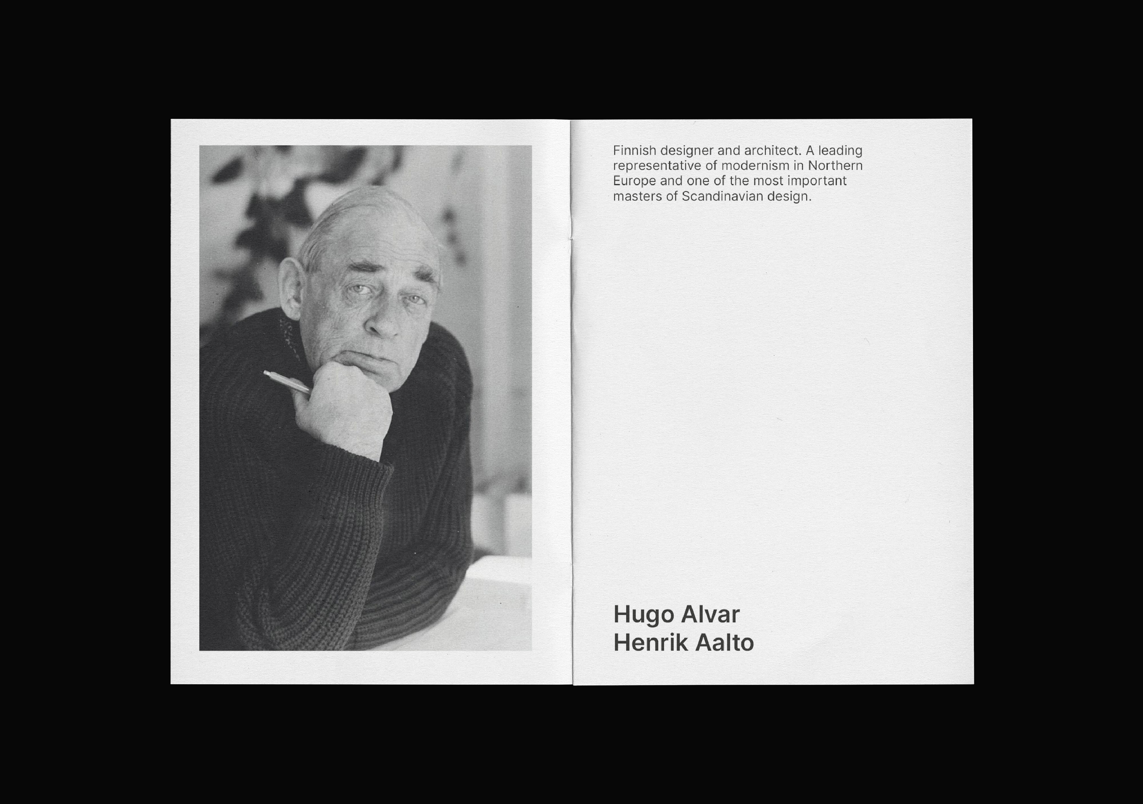 Alvar Aalto | Editorial design — Изображение №3 — Графика на Dprofile