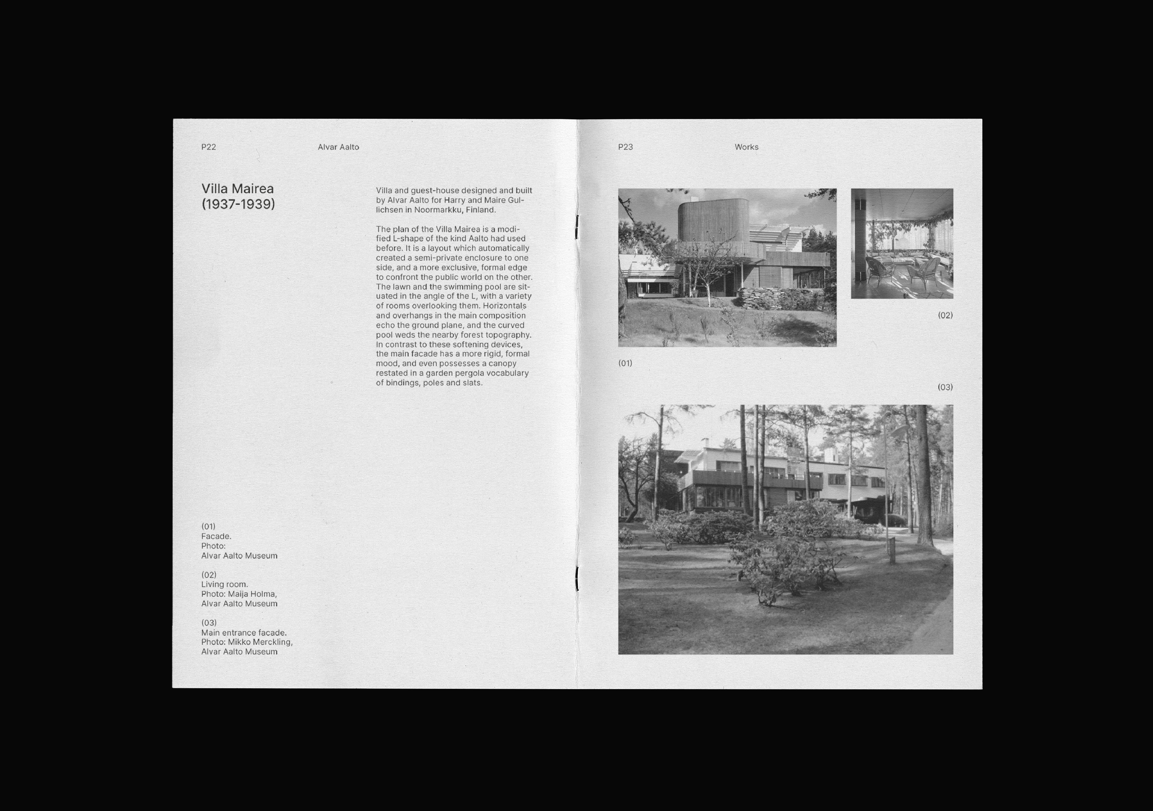 Alvar Aalto | Editorial design — Изображение №7 — Графика на Dprofile