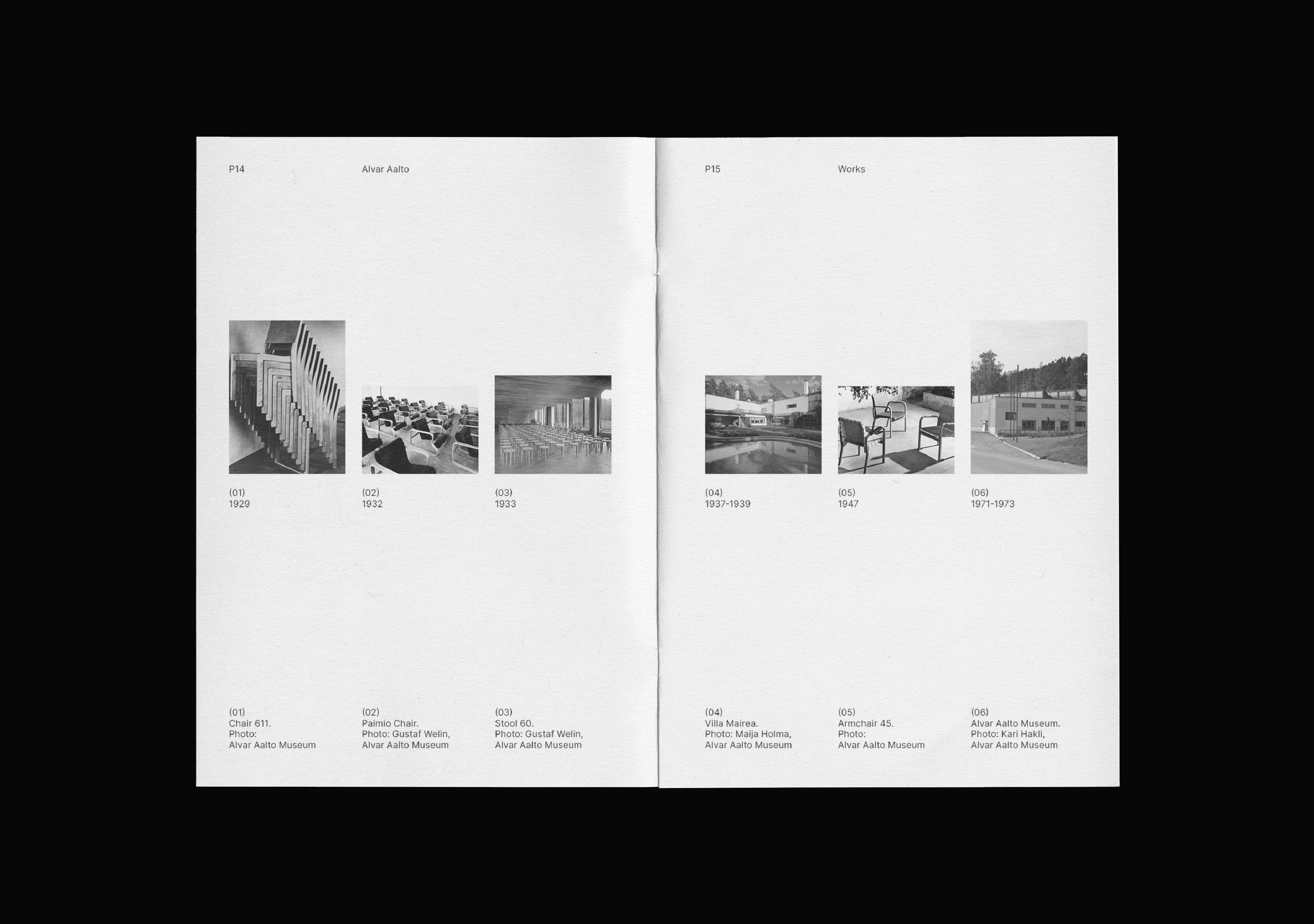Alvar Aalto | Editorial design — Изображение №5 — Графика на Dprofile