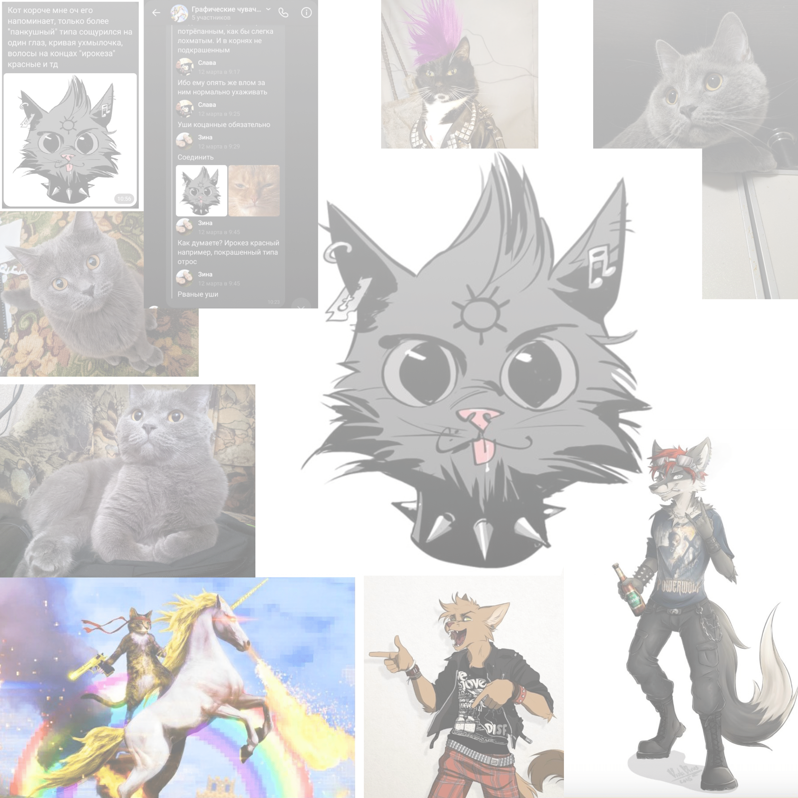 Logo, characters and single covers for a rock band — Изображение №22 — Иллюстрация, Графика на Dprofile