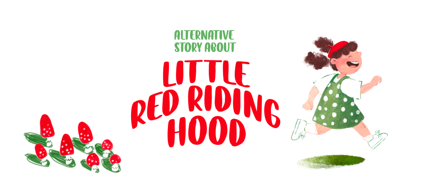 Little Red Riding Hood book project — Изображение №1 — Иллюстрация, Анимация на Dprofile
