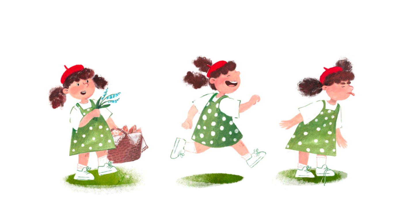 Little Red Riding Hood book project — Изображение №5 — Иллюстрация, Анимация на Dprofile
