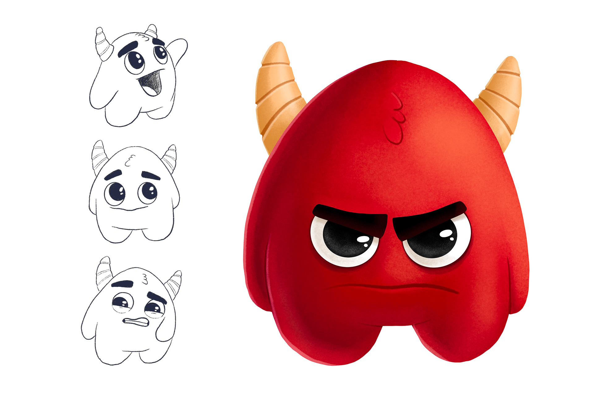 Cute Monsters / Character design — Изображение №8 — Иллюстрация на Dprofile