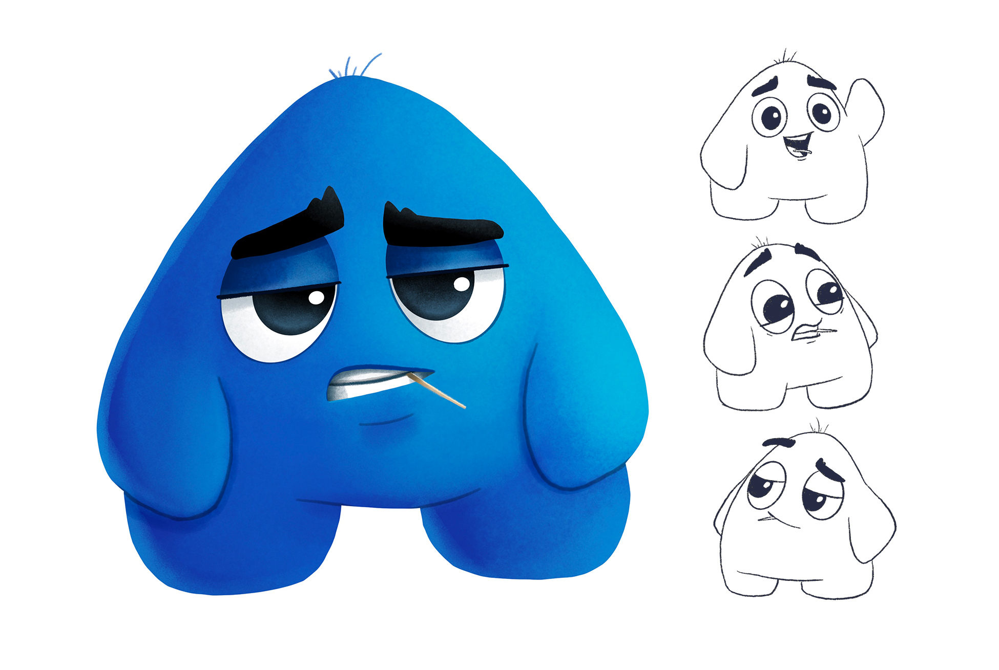 Cute Monsters / Character design — Изображение №5 — Иллюстрация на Dprofile