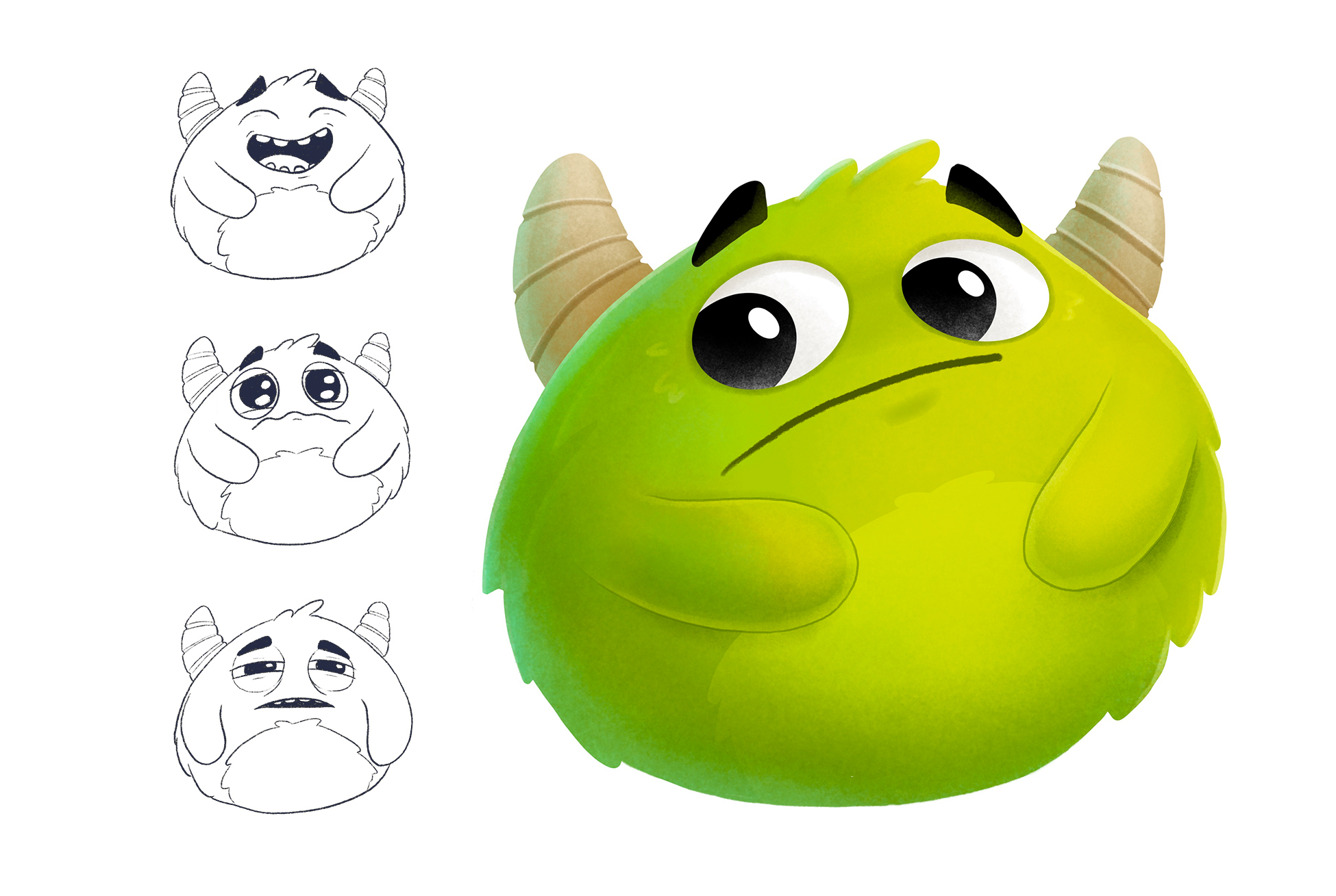 Cute Monsters / Character design — Изображение №6 — Иллюстрация на Dprofile