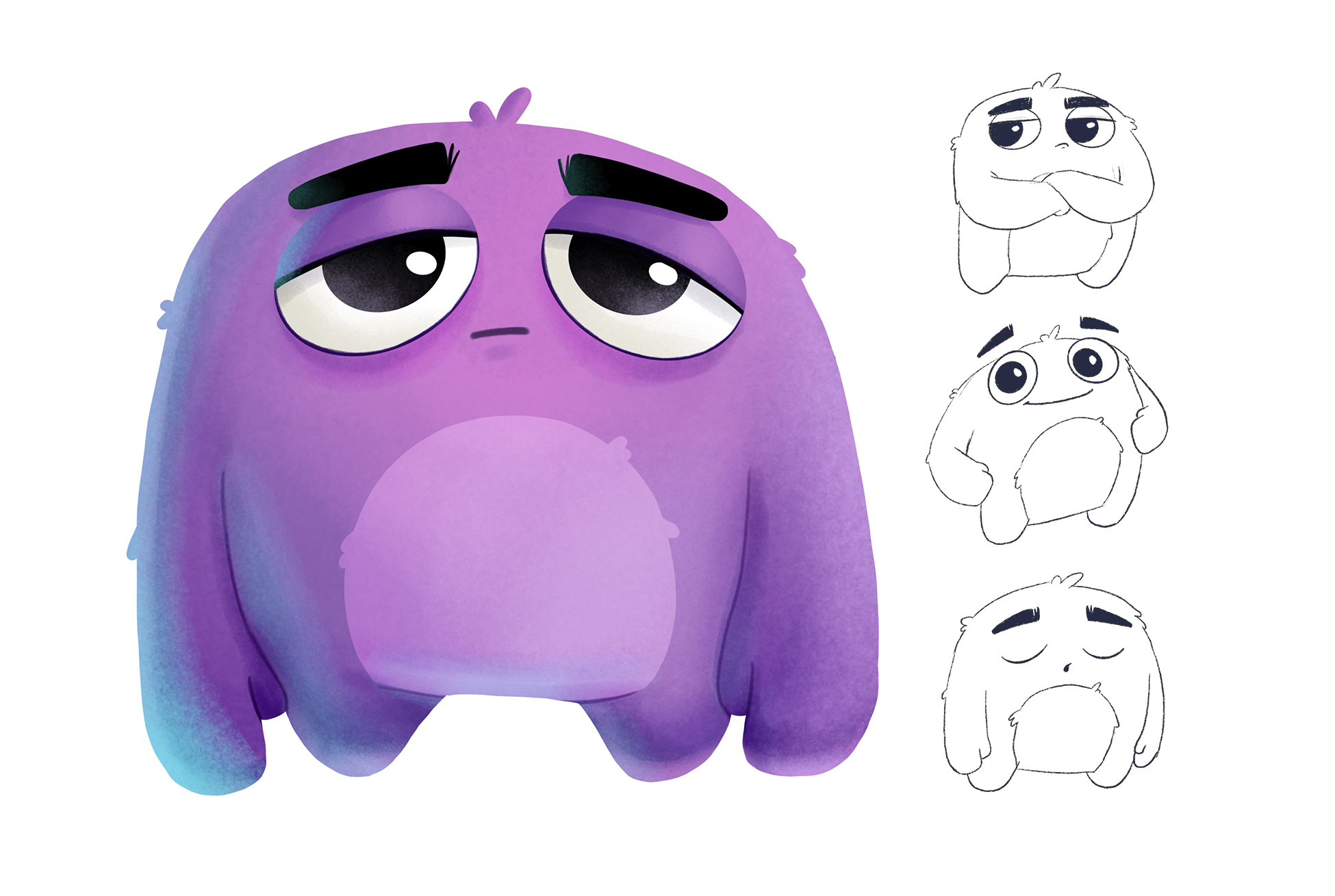 Cute Monsters / Character design — Изображение №7 — Иллюстрация на Dprofile
