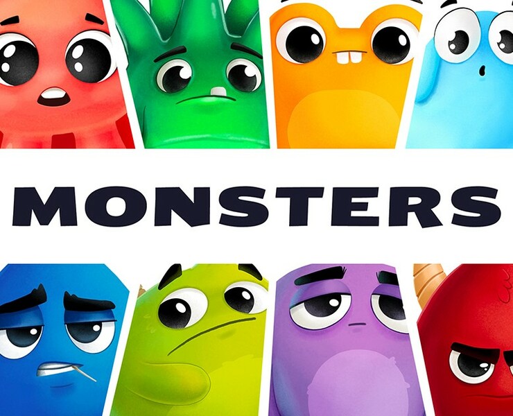 Cute Monsters / Character design — Иллюстрация на Dprofile