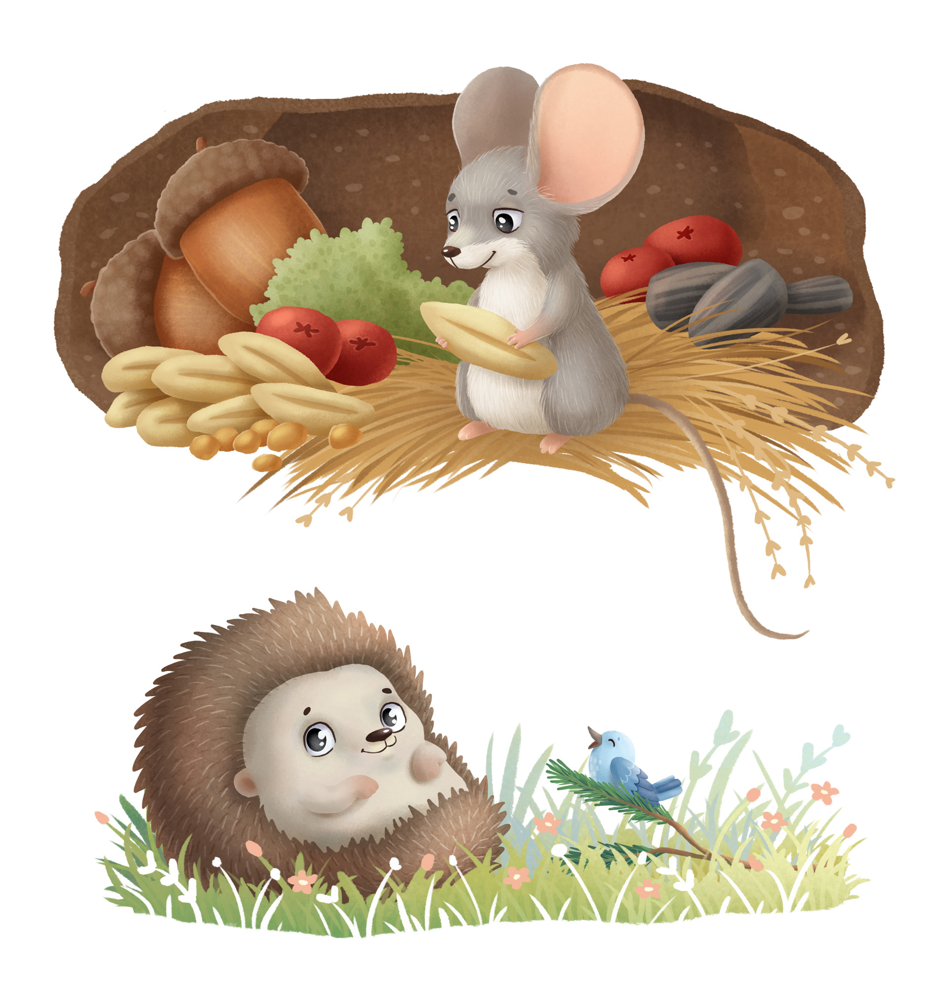 Illustrations for children's book — Изображение №9 — Иллюстрация на Dprofile