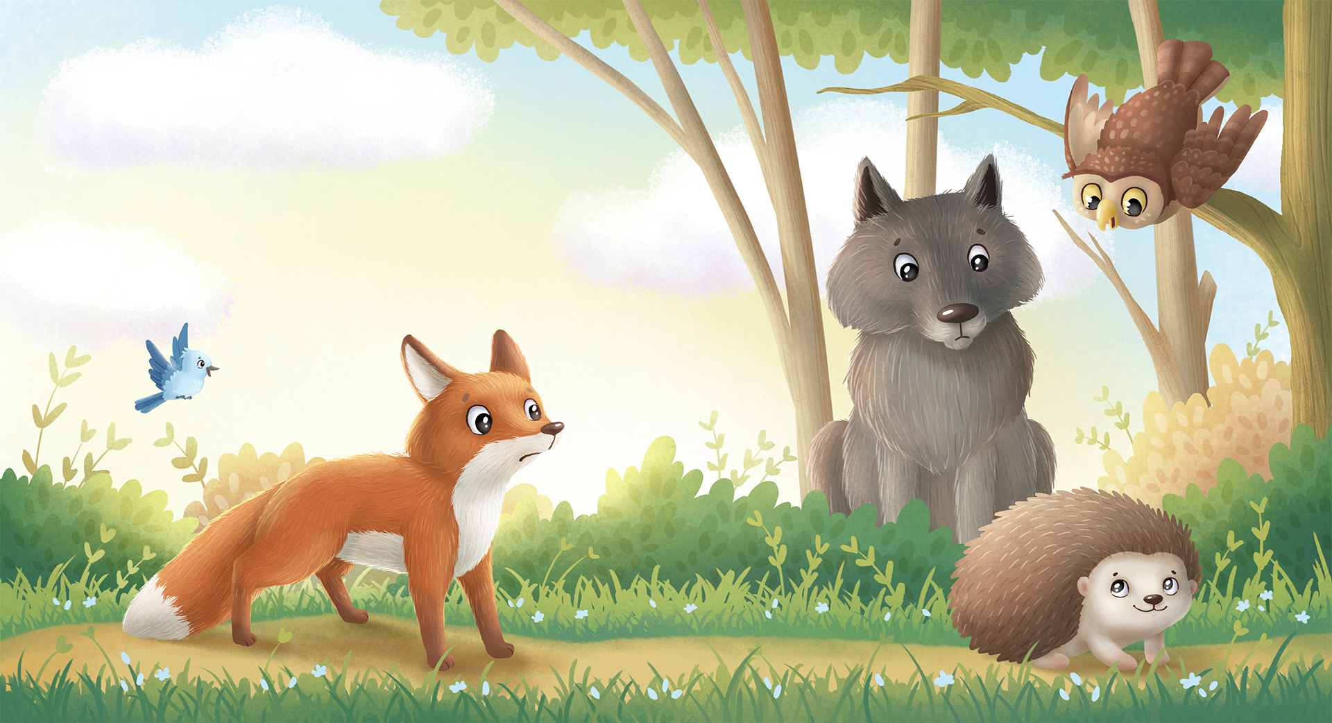 Illustrations for children's book — Изображение №10 — Иллюстрация на Dprofile
