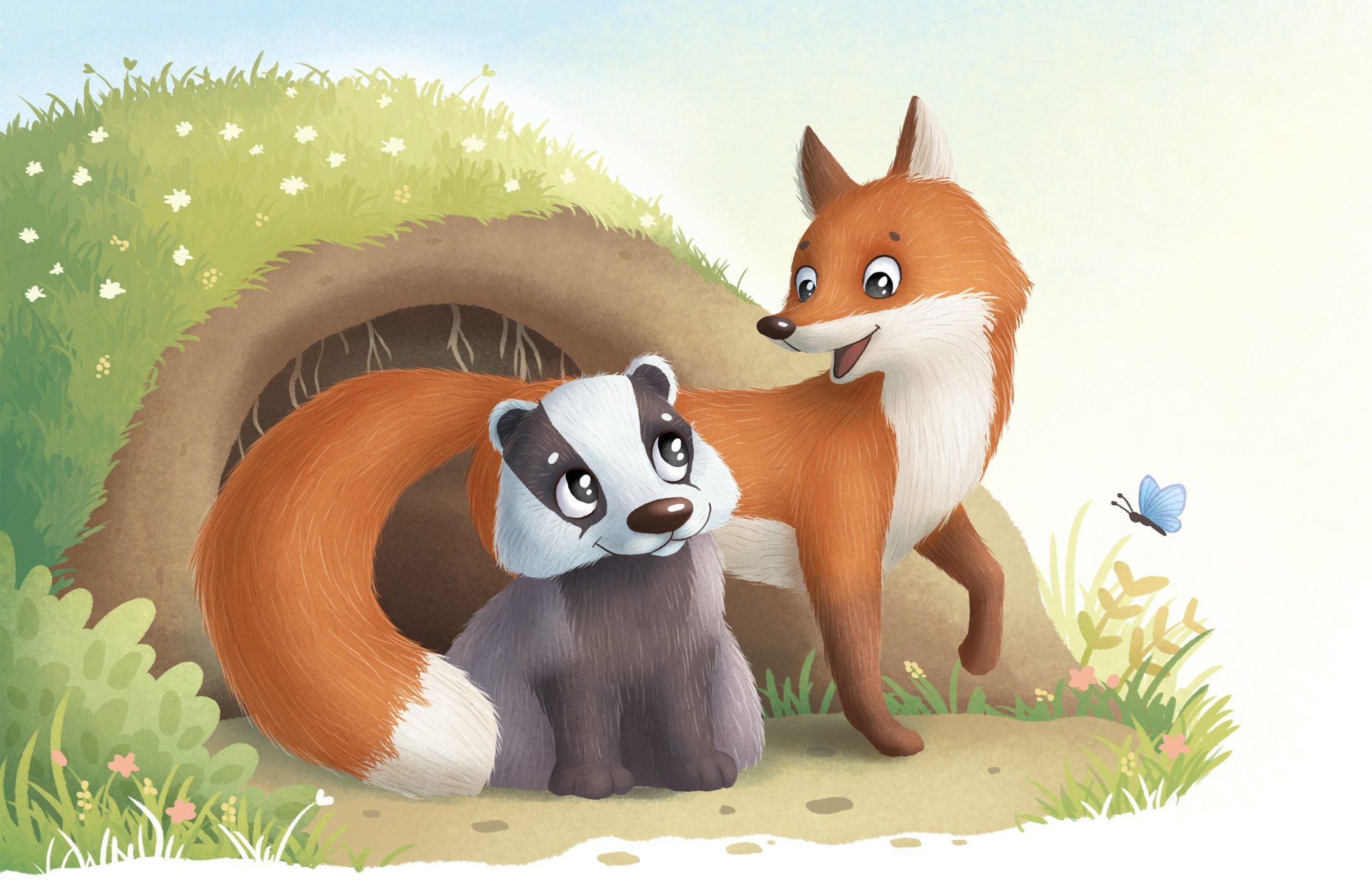 Illustrations for children's book — Изображение №3 — Иллюстрация на Dprofile
