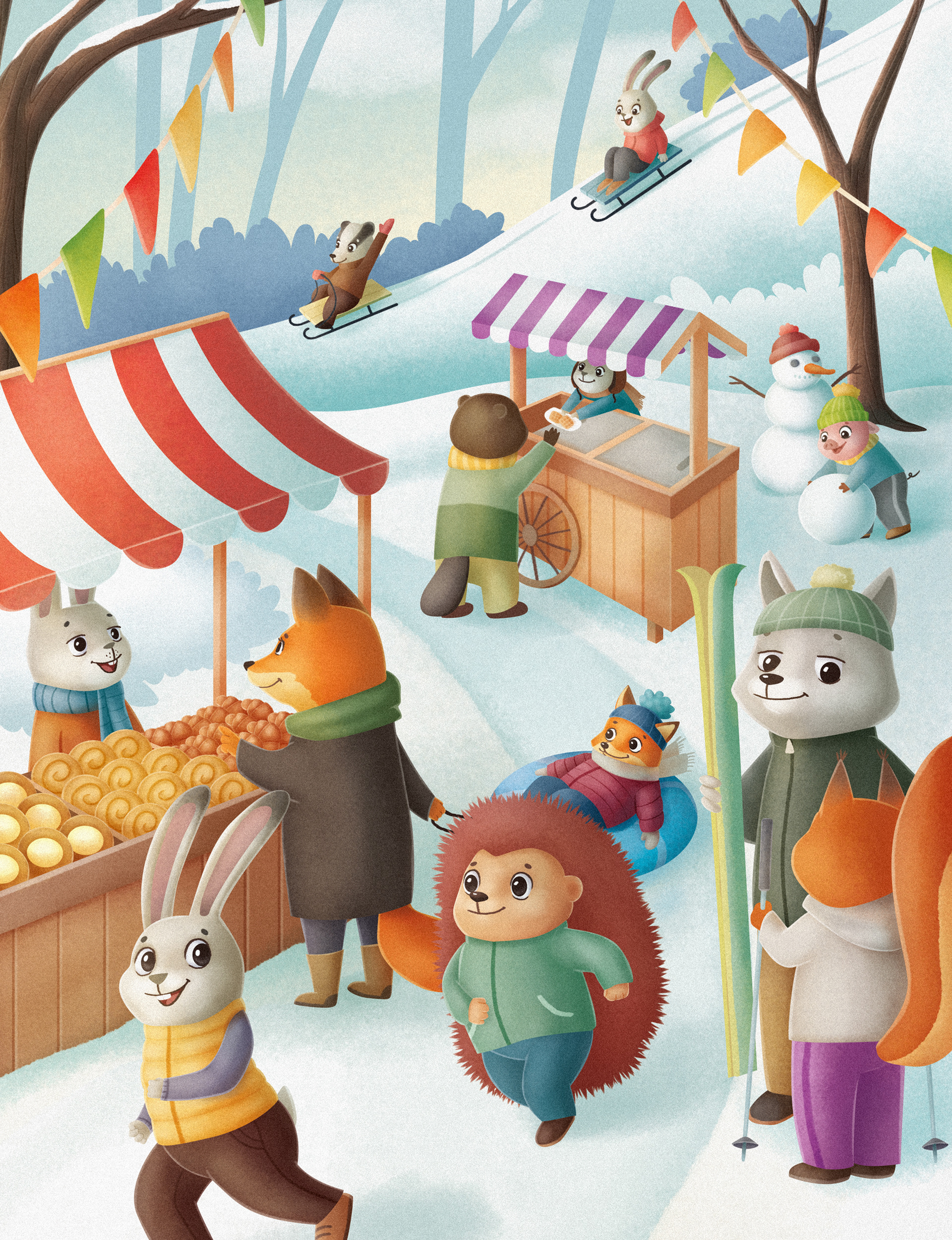 Illustrations for children’s book — Изображение №16 — Иллюстрация на Dprofile