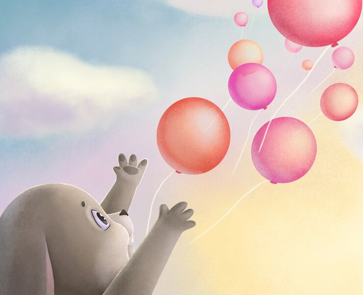 Random illustrations / June 2022 — Иллюстрация на Dprofile