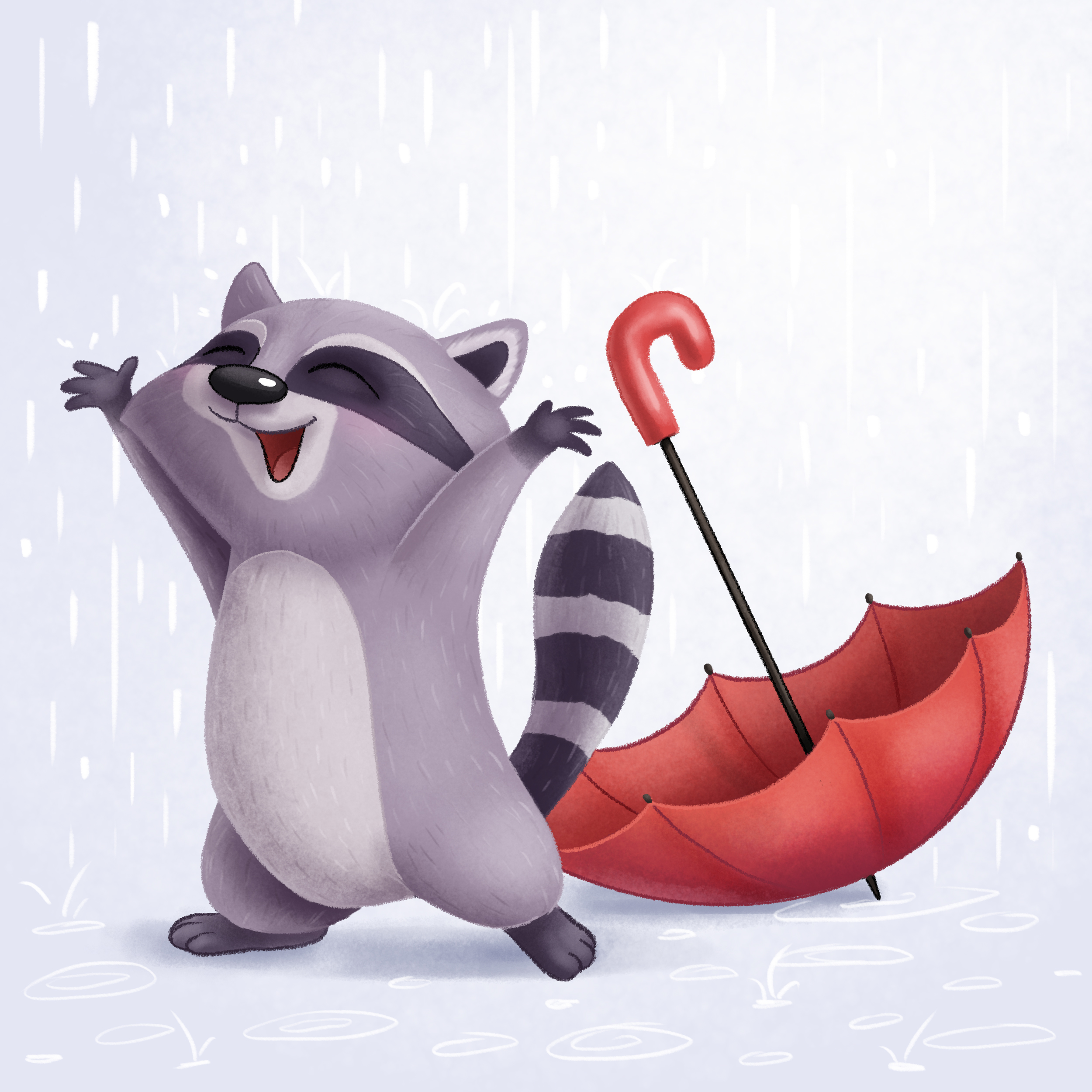 Rainy Day — Изображение №5 — Иллюстрация на Dprofile