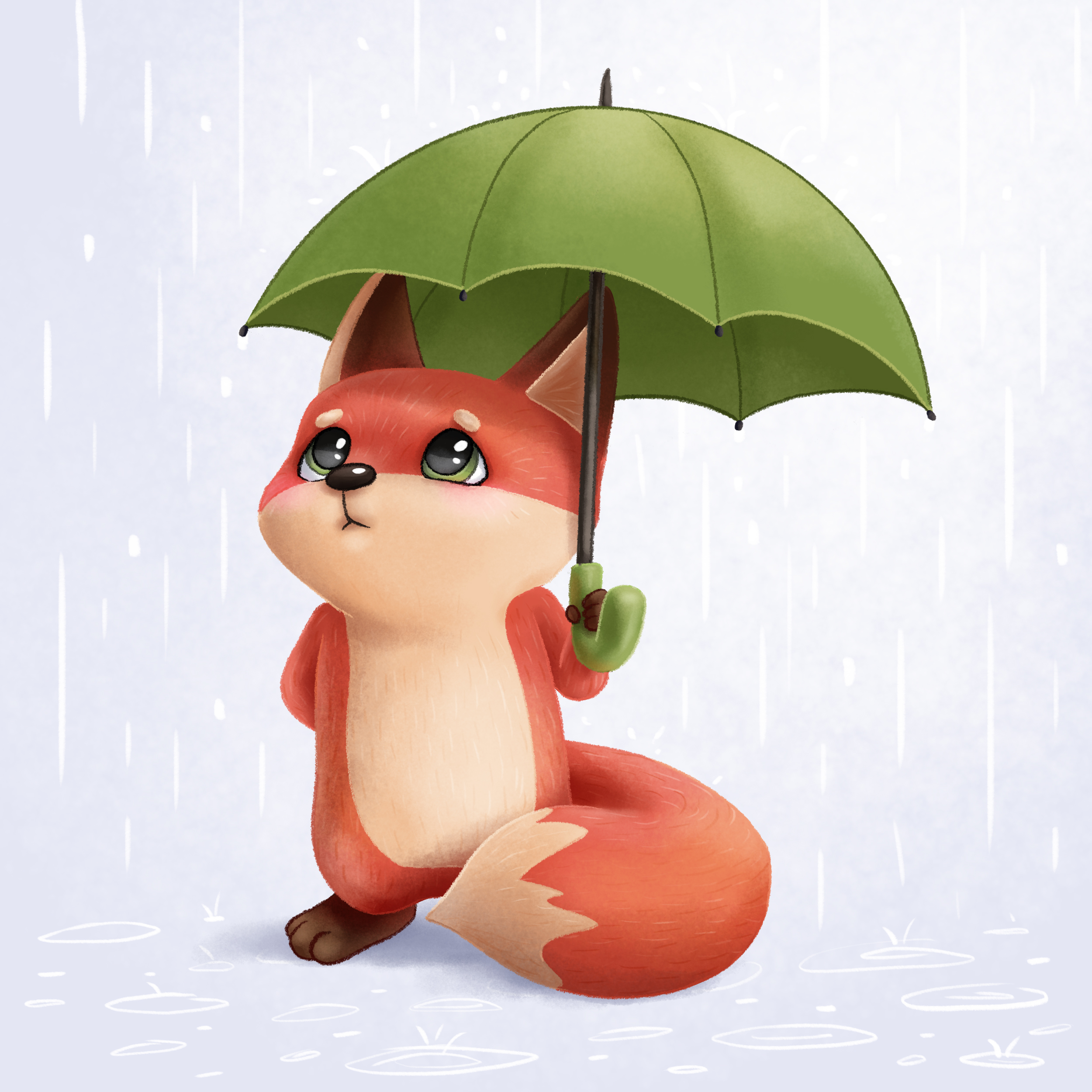 Rainy Day — Изображение №3 — Иллюстрация на Dprofile
