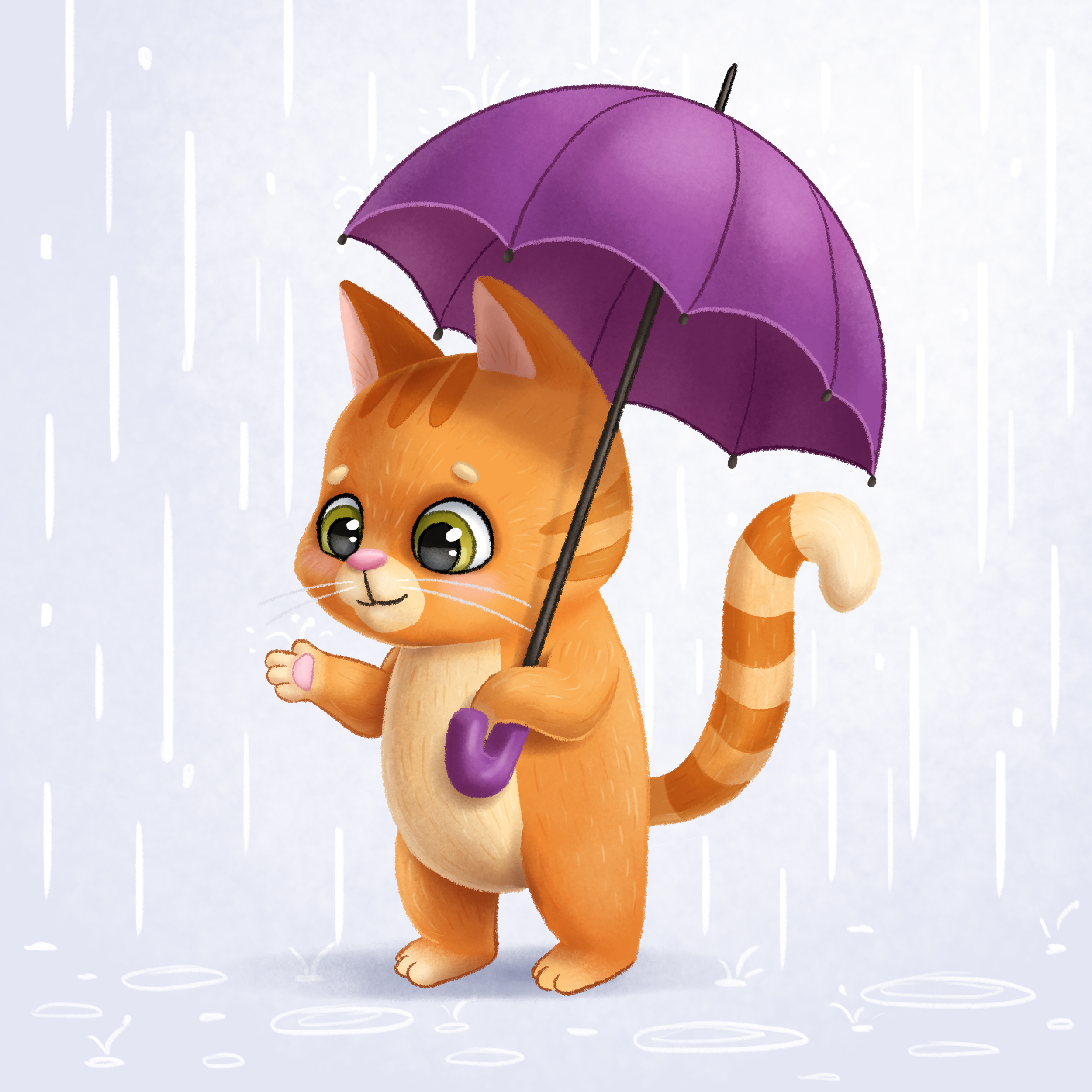 Rainy Day — Изображение №6 — Иллюстрация на Dprofile