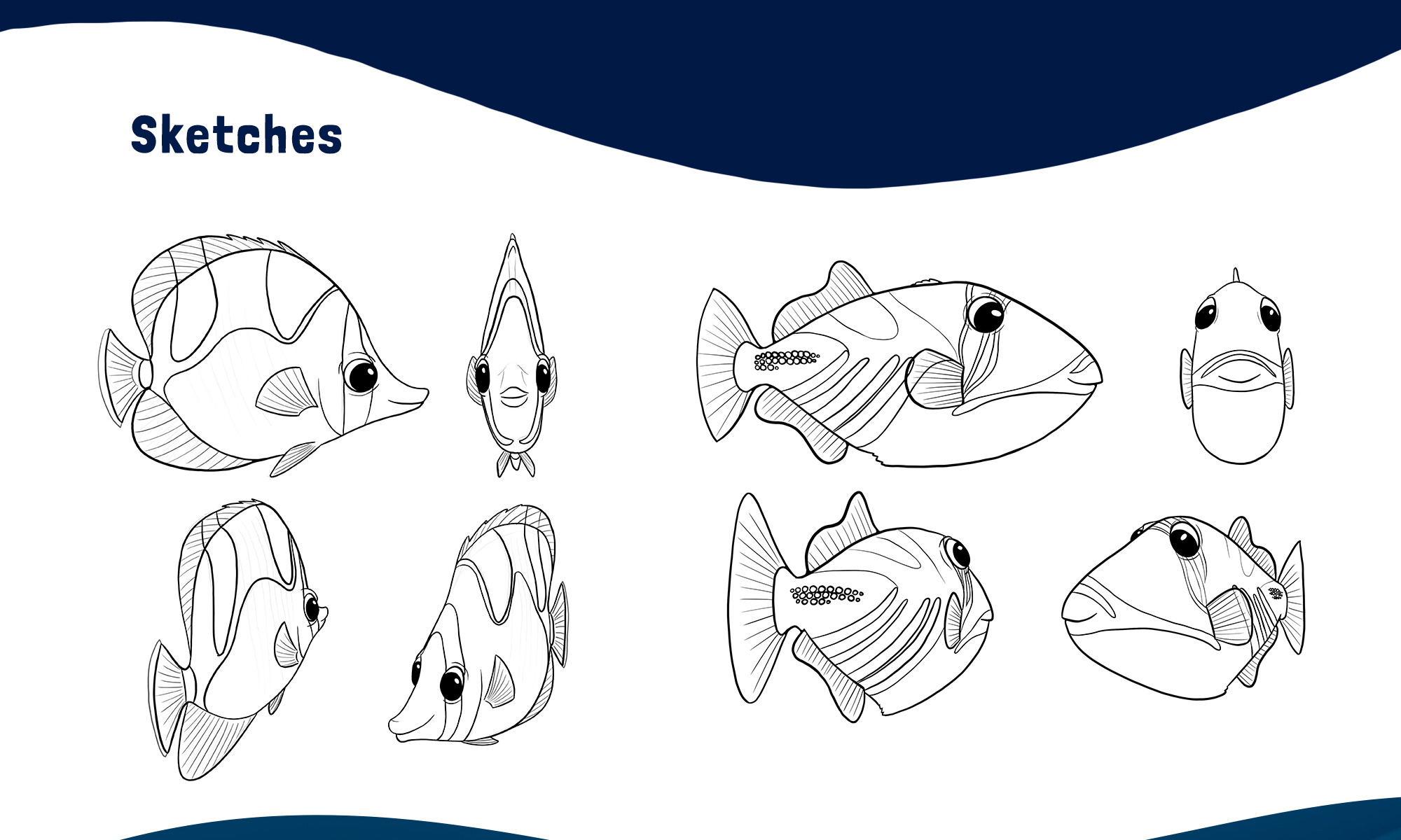 Sea animals concept art — Изображение №10 — Иллюстрация на Dprofile
