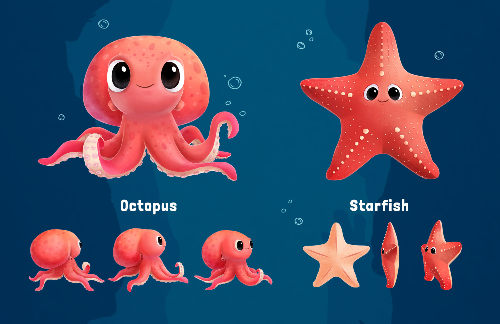 Sea animals concept art — Изображение №5 — Иллюстрация на Dprofile