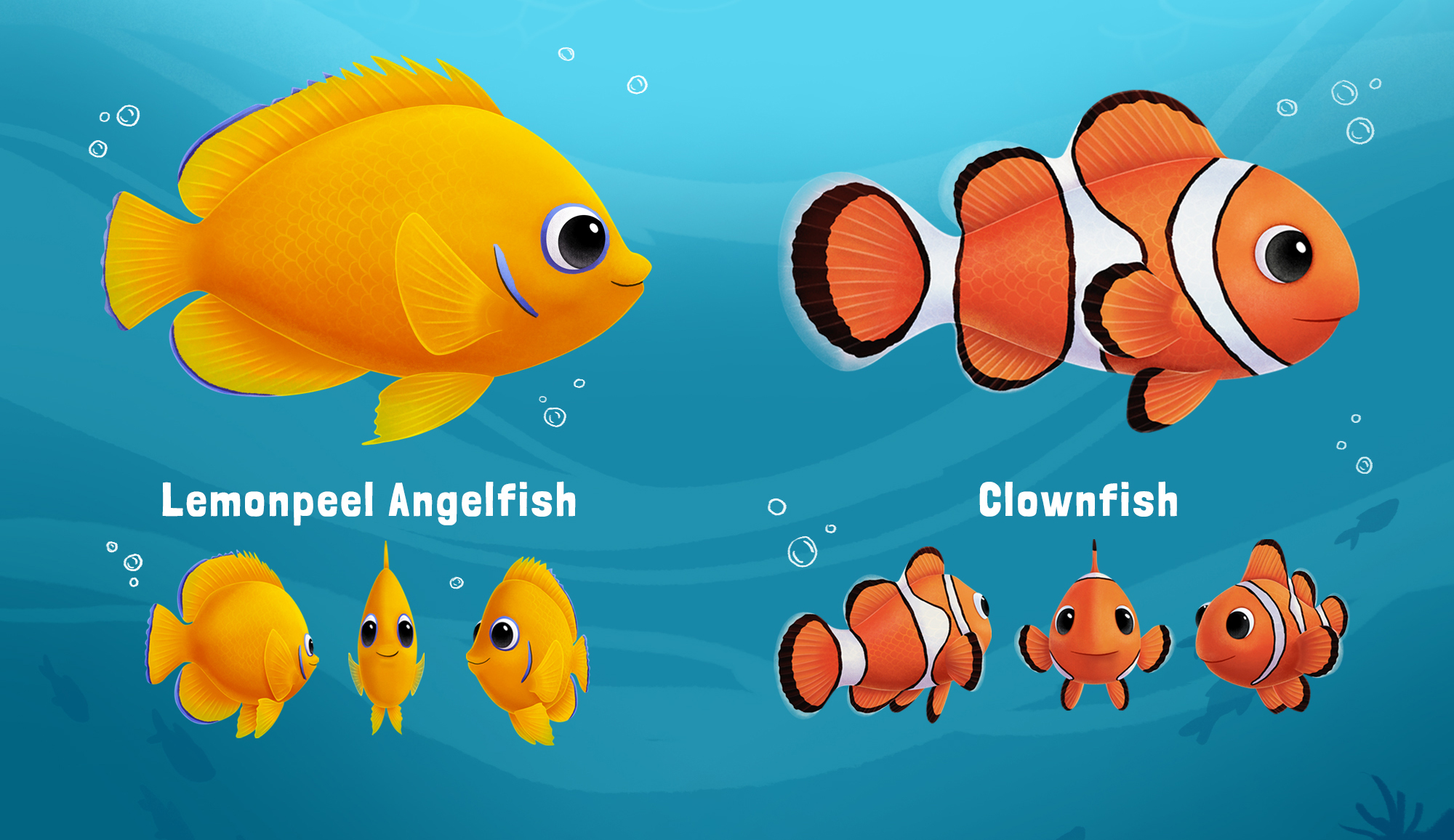 Sea animals concept art — Изображение №2 — Иллюстрация на Dprofile