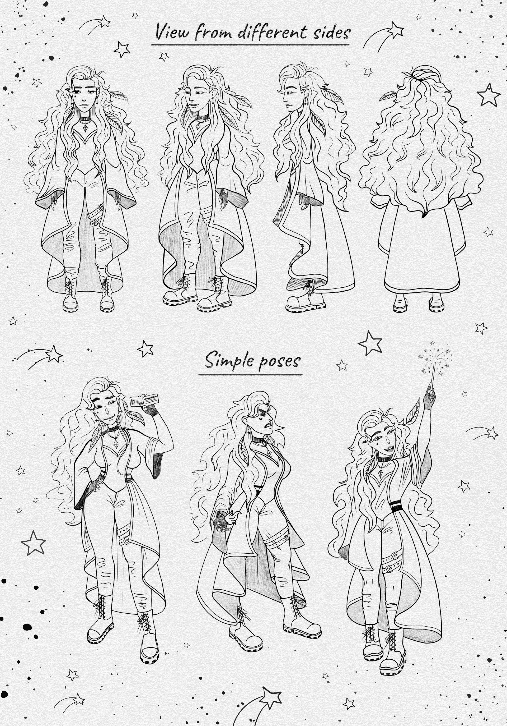 Character design development — Изображение №2 — Иллюстрация на Dprofile