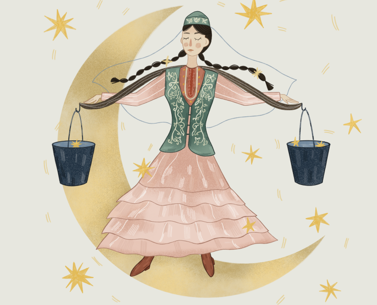 Книжная иллюстрация | Folktale week 2022 — Иллюстрация на Dprofile