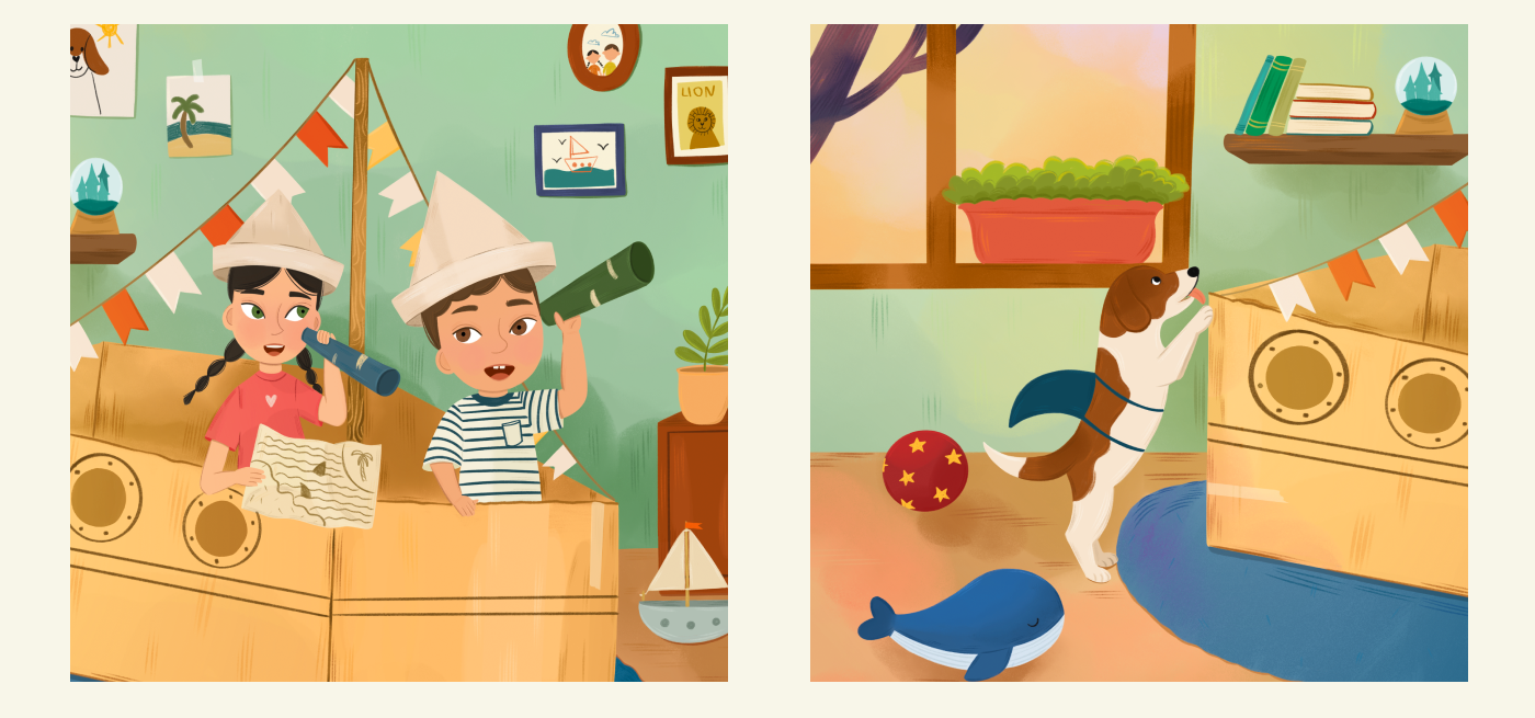 На корабле | Книжная иллюстрация — Изображение №5 — Иллюстрация на Dprofile