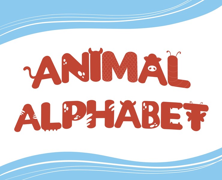 Animal alphabet на Dprofile