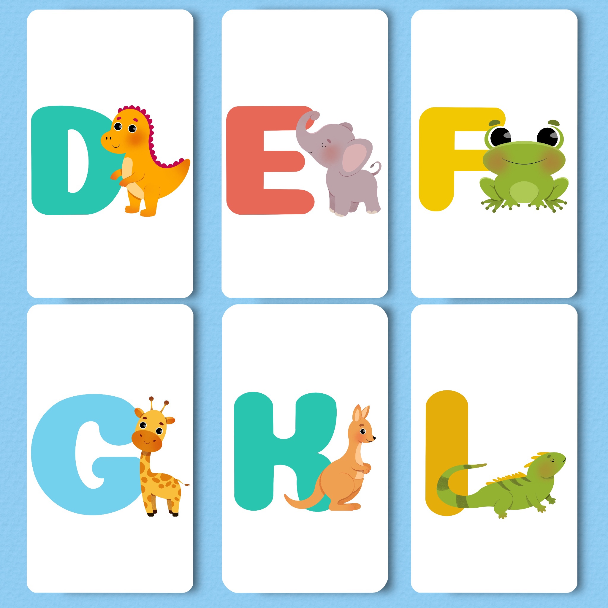 Animal alphabet — Изображение №2 — Иллюстрация на Dprofile