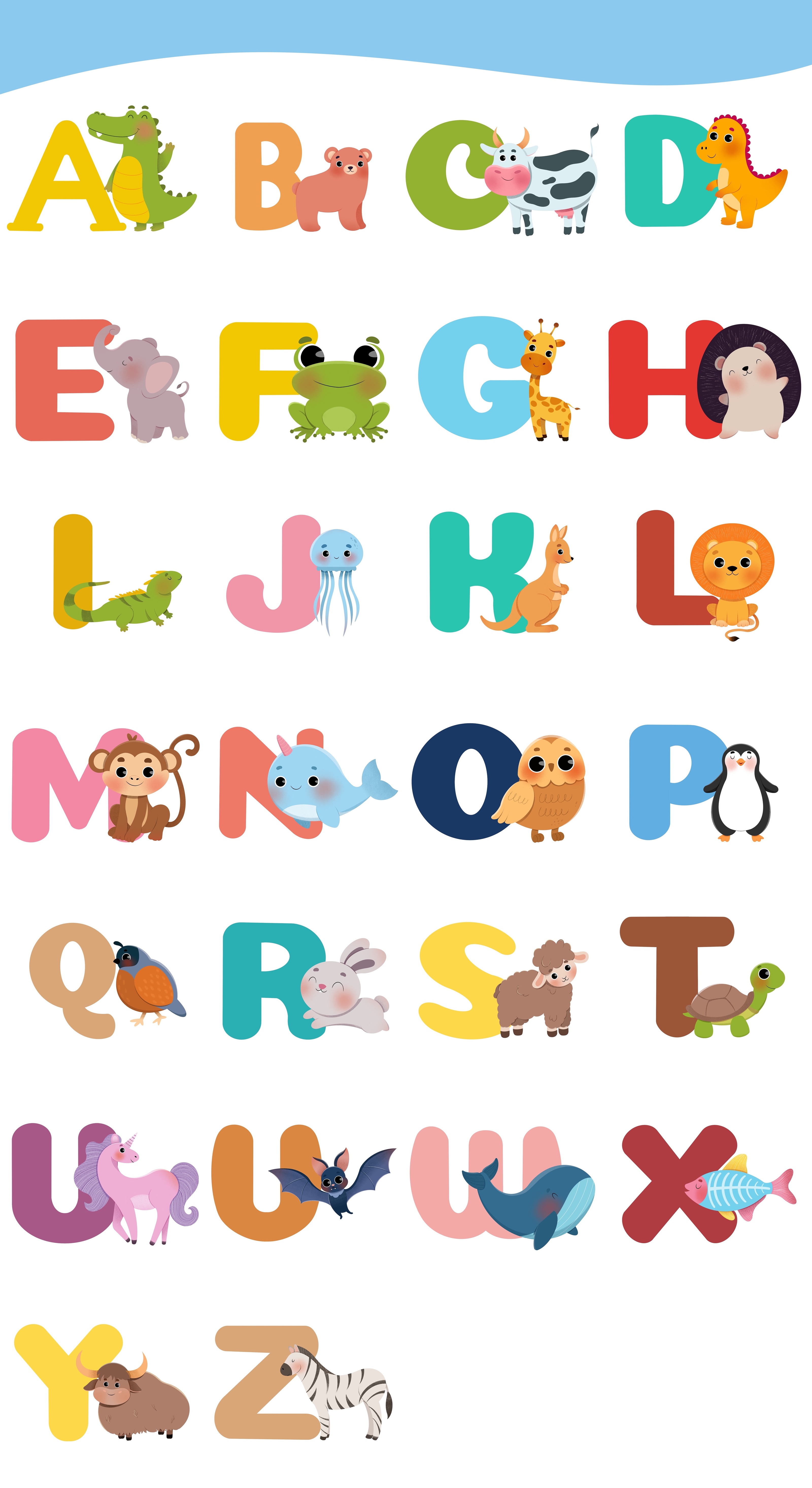 Animal alphabet — Изображение №6 — Иллюстрация на Dprofile