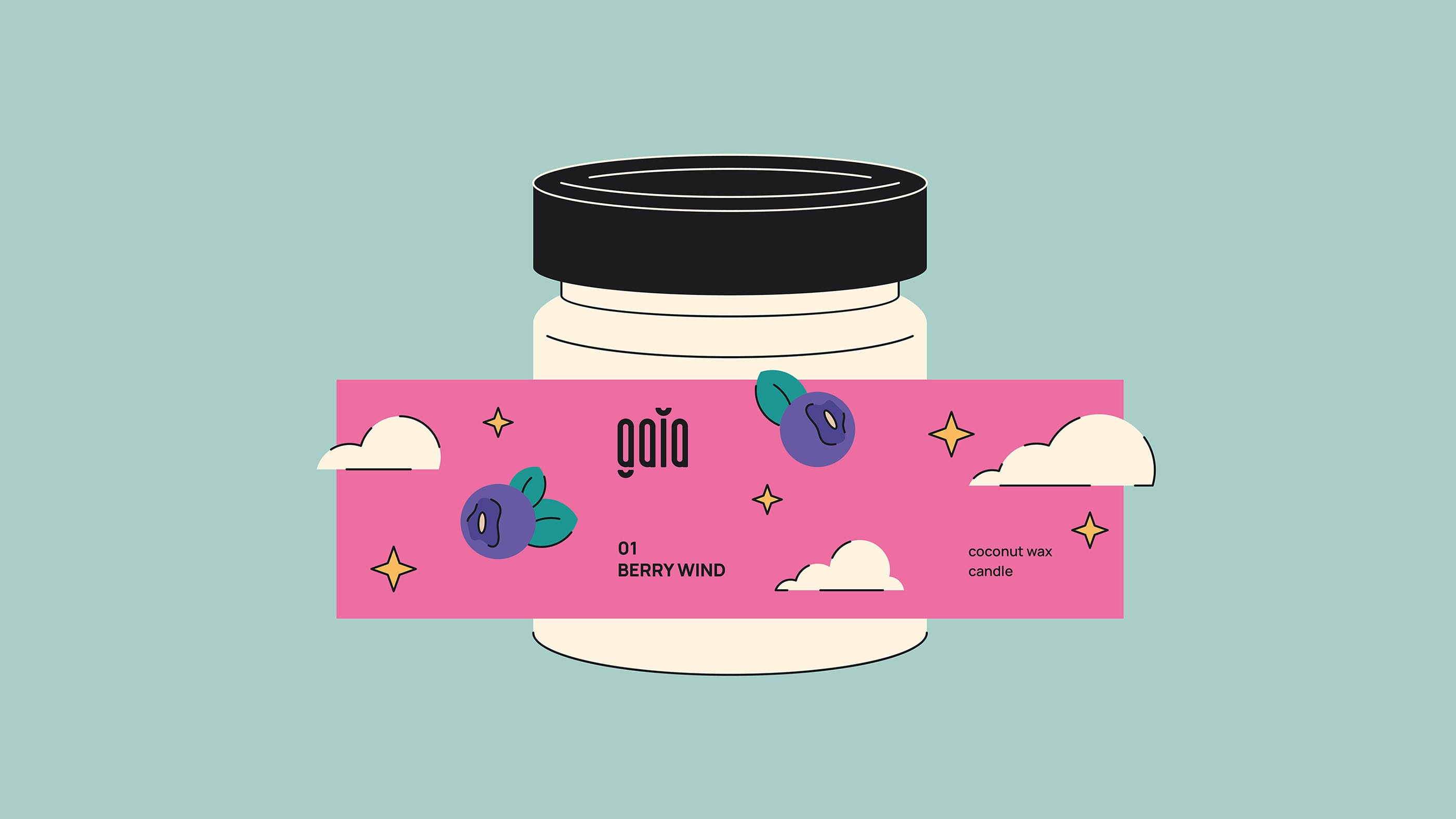 Свечи «Gaia» — Изображение №1 — Брендинг на Dprofile