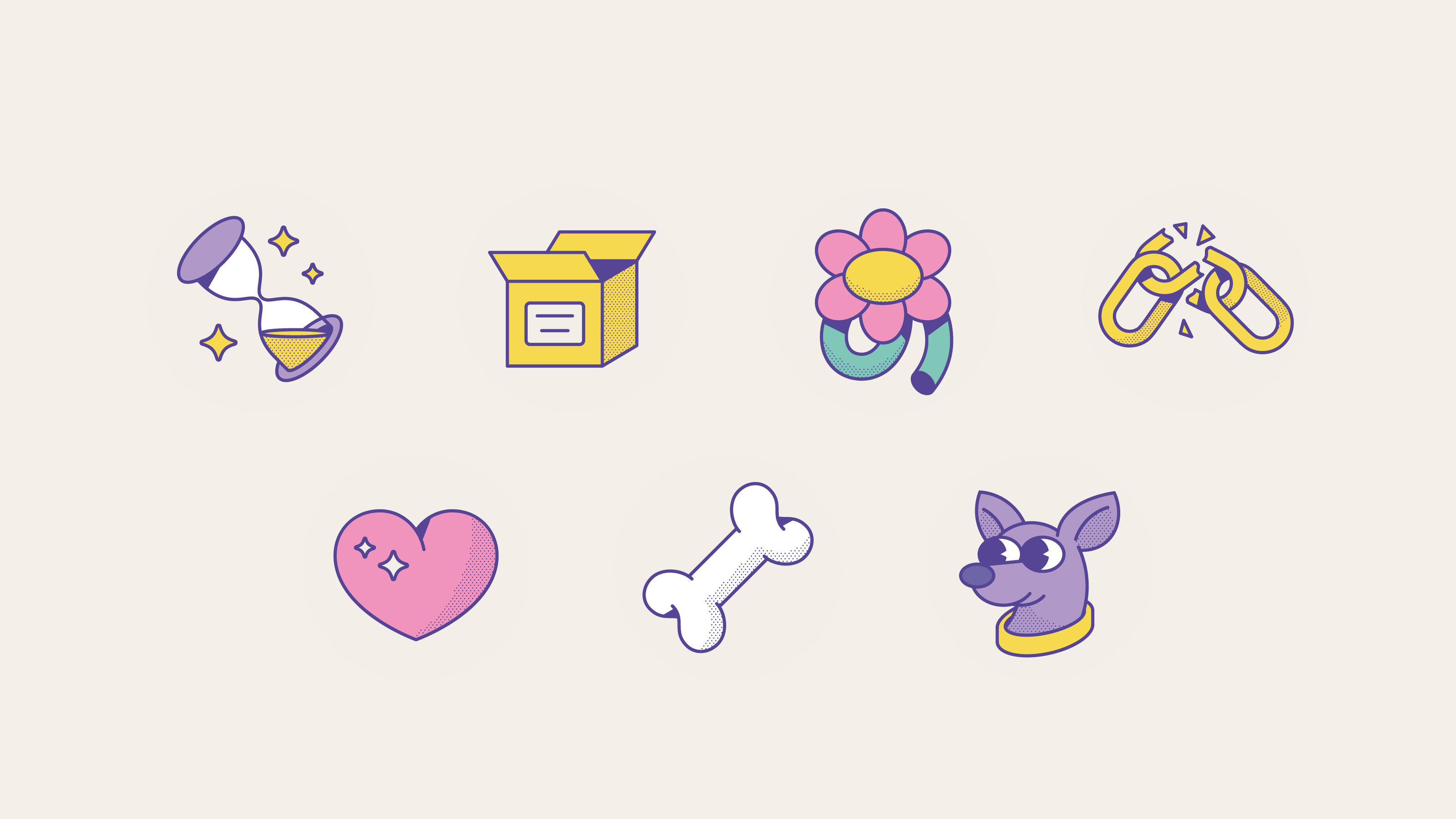 Wuzzpup — Игрушки для собак — Изображение №7 — Брендинг, Иллюстрация на Dprofile