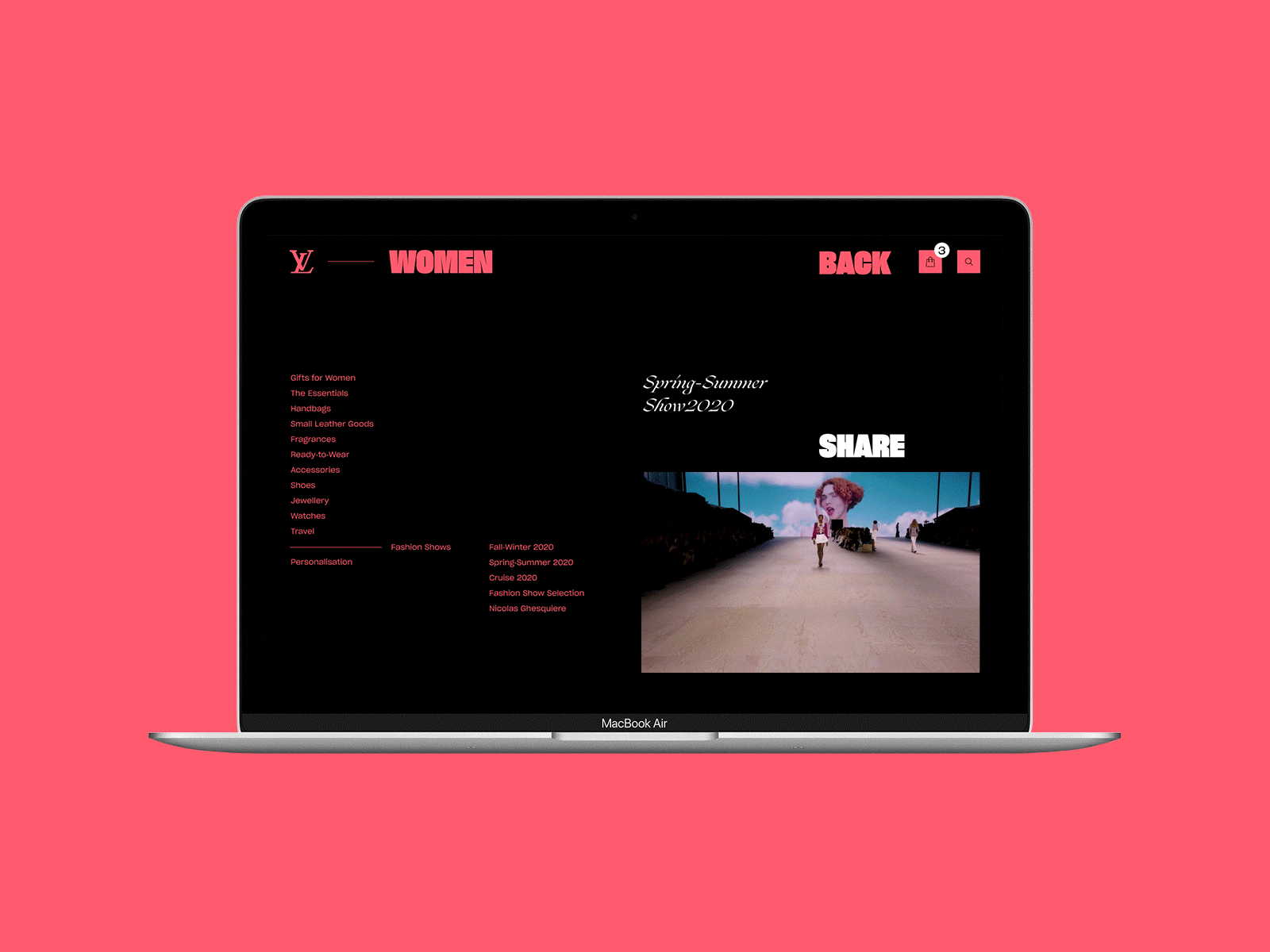 Louis Vuitton online store — Изображение №15 — Интерфейсы, Брендинг на Dprofile