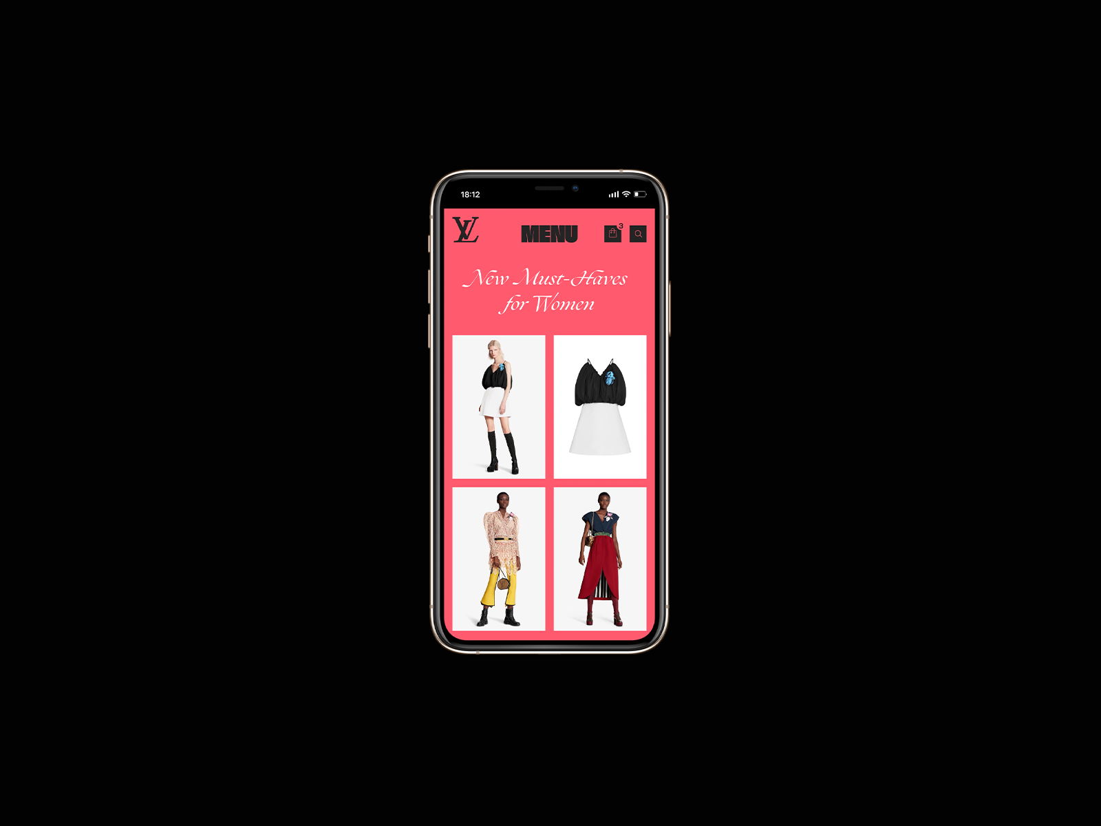 Louis Vuitton online store — Изображение №10 — Интерфейсы, Брендинг на Dprofile