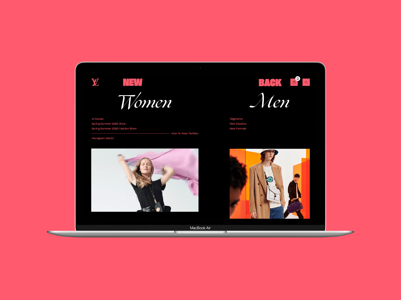 Louis Vuitton online store — Изображение №13 — Интерфейсы, Брендинг на Dprofile