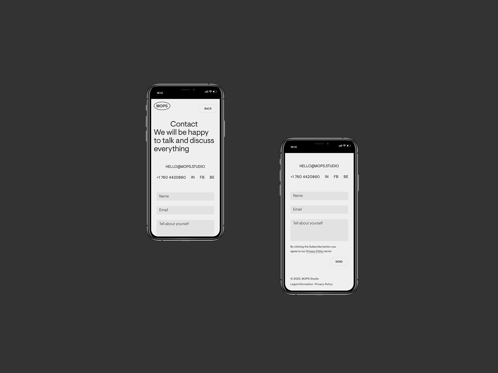 Architecture and interior studio website design — Изображение №13 — Интерфейсы, Брендинг на Dprofile