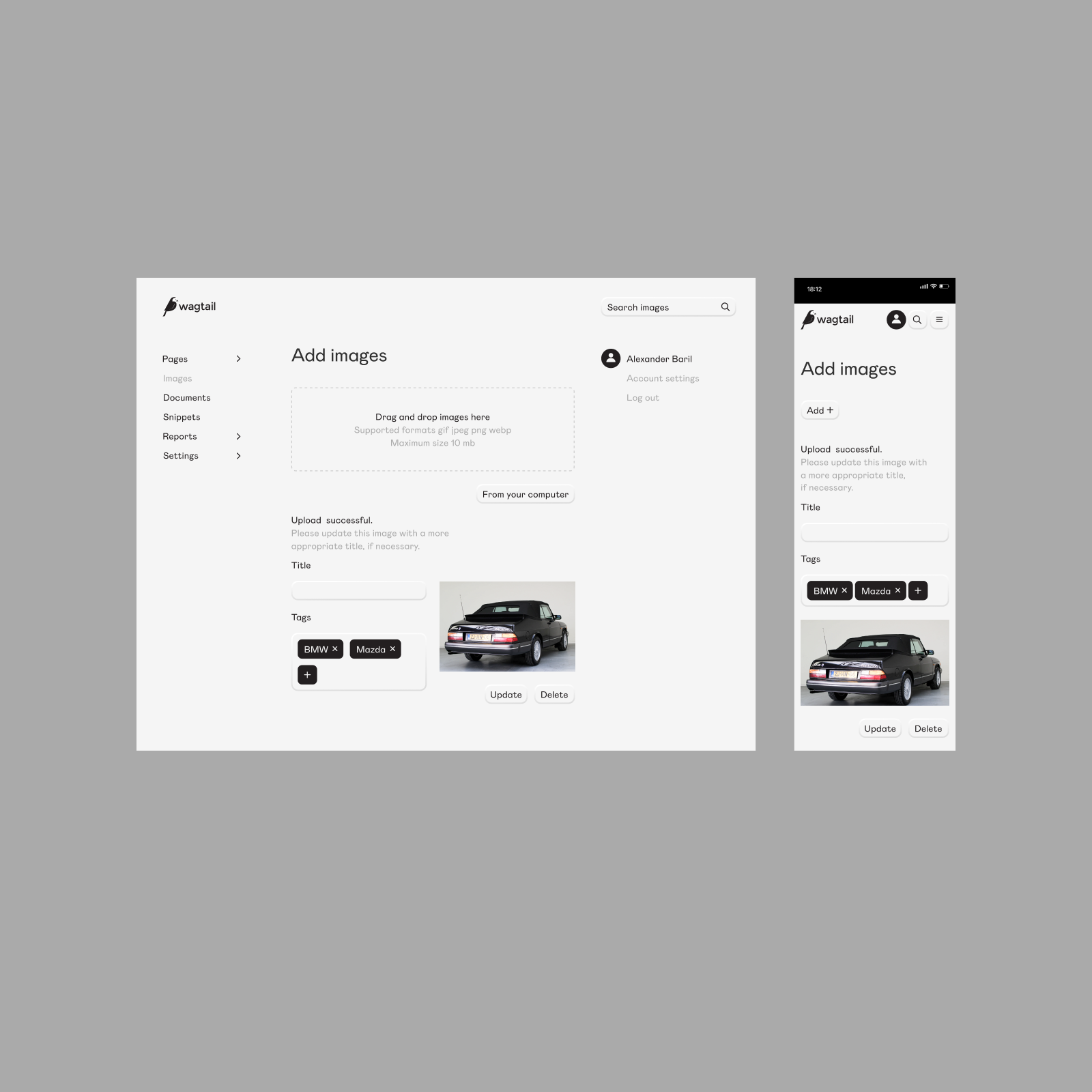 Design for Wagtail CMS — Изображение №13 — Интерфейсы, Брендинг на Dprofile