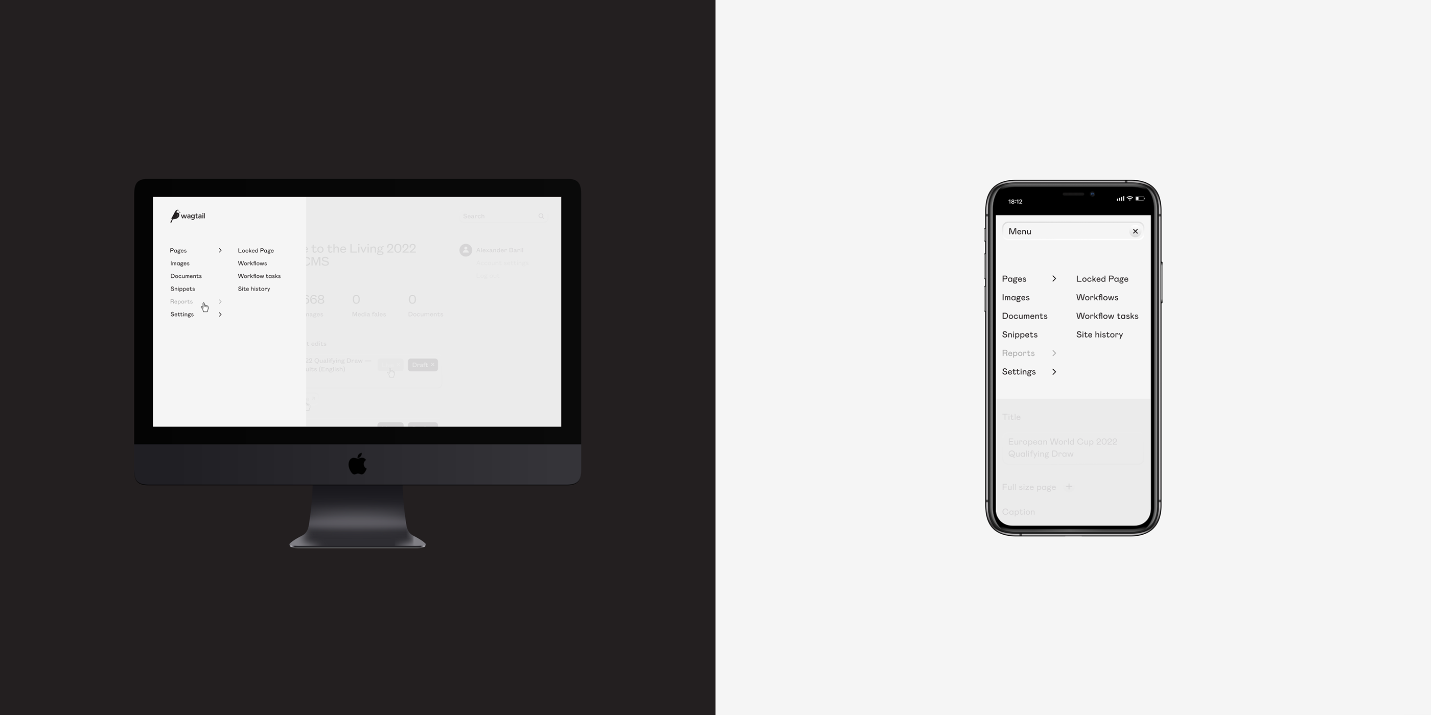 Design for Wagtail CMS — Изображение №5 — Интерфейсы, Брендинг на Dprofile