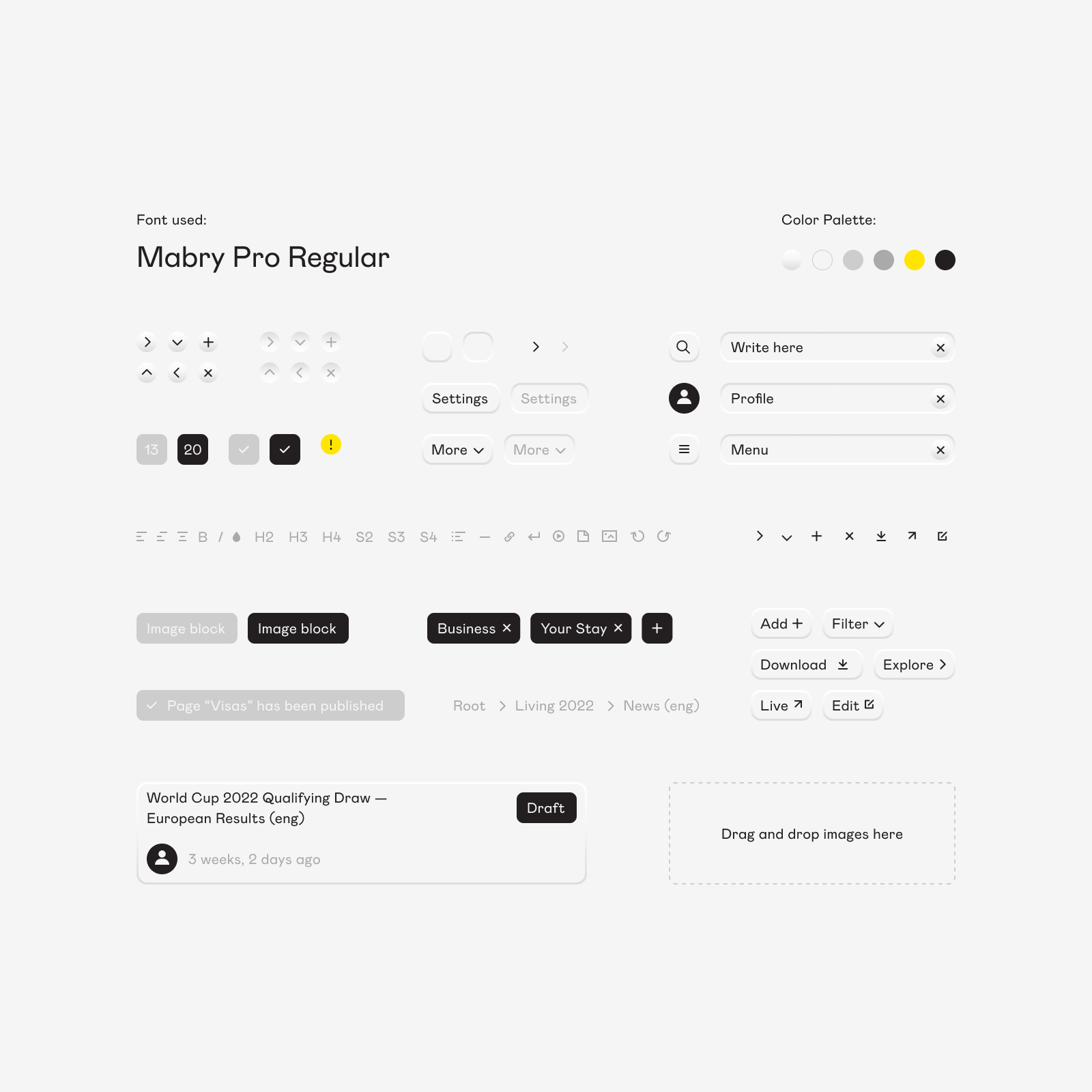 Design for Wagtail CMS — Изображение №3 — Интерфейсы, Брендинг на Dprofile