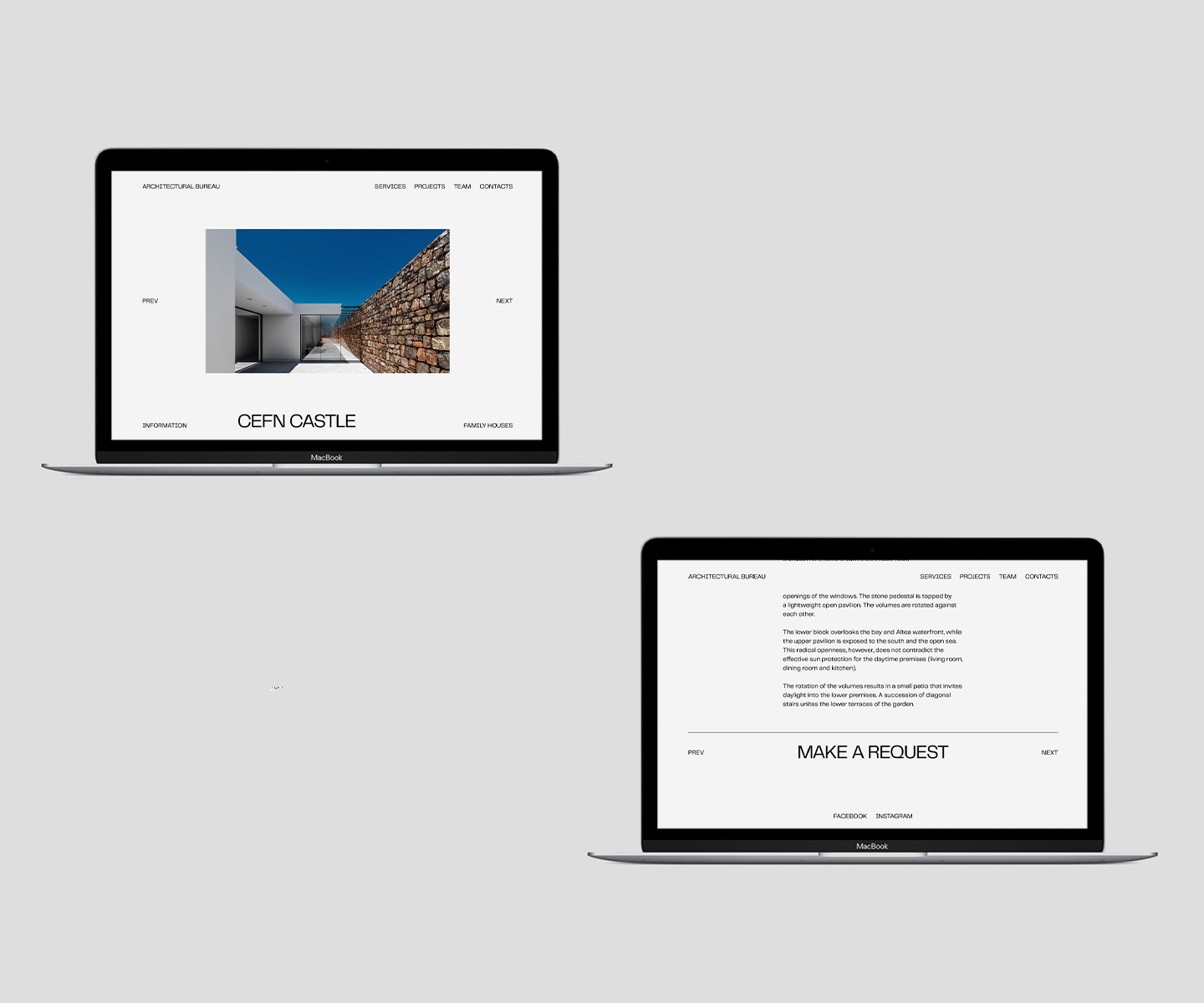 Architectural Bureau — Изображение №8 — Интерфейсы, Брендинг на Dprofile